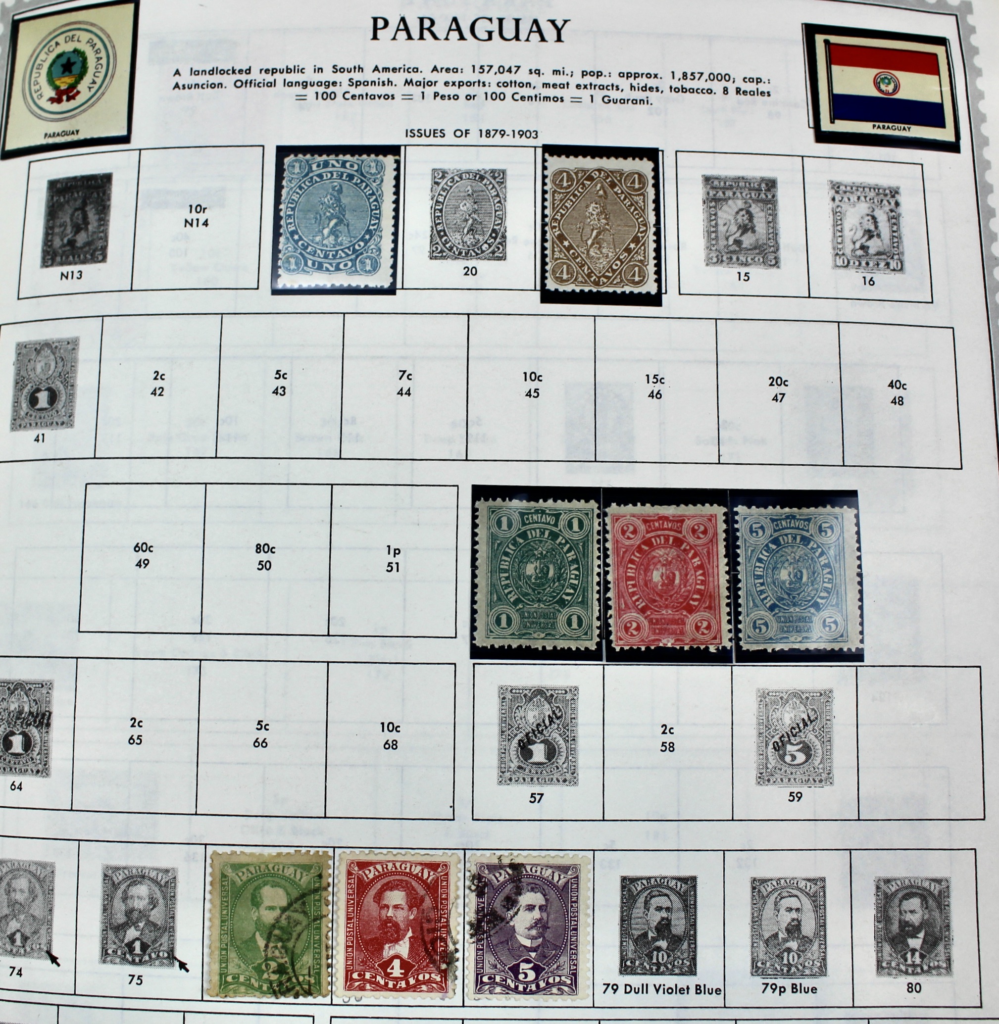 Extensive World wide Stamp Collection In Minkus Supreme Album