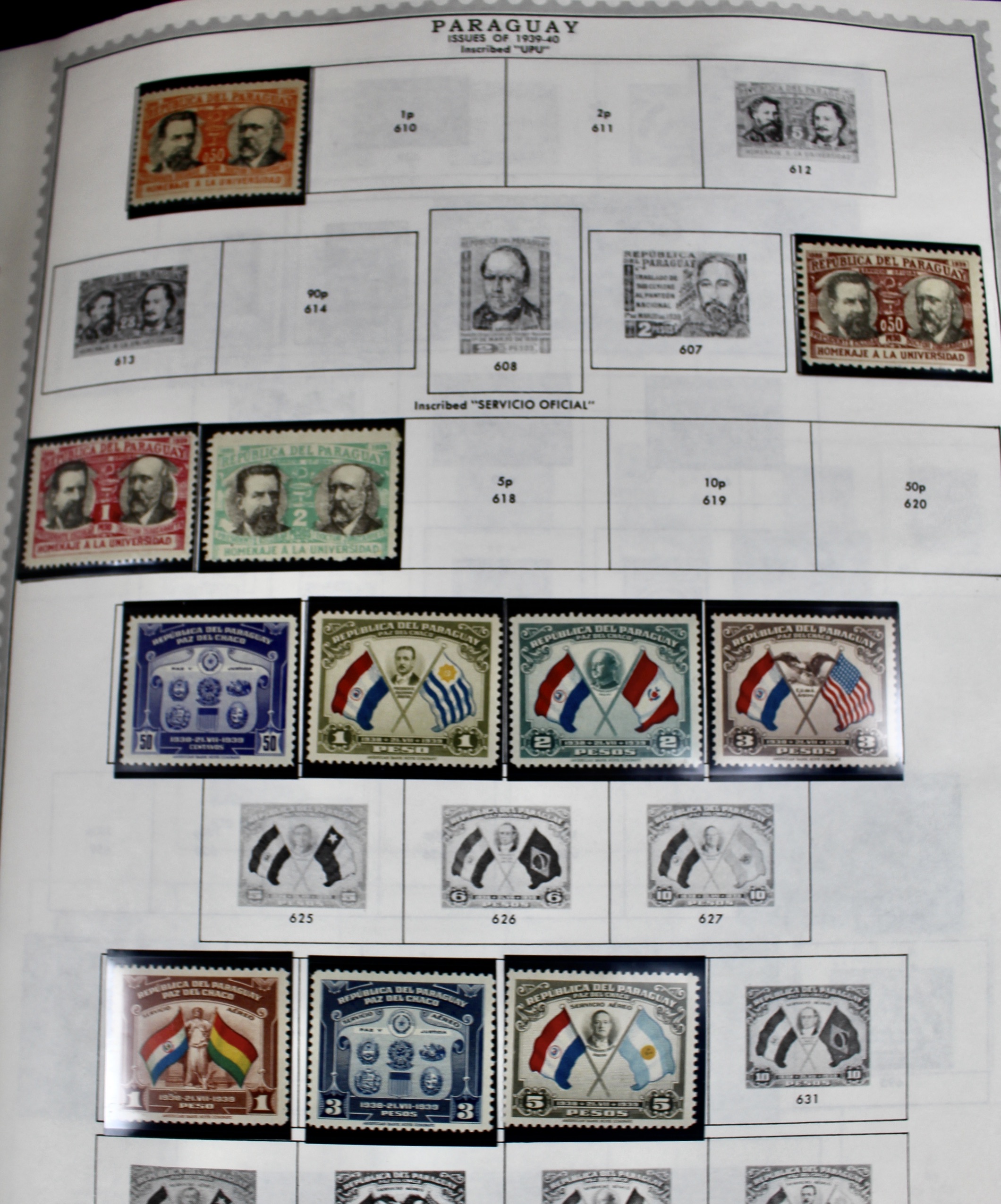 Extensive World wide Stamp Collection In Minkus Supreme Album