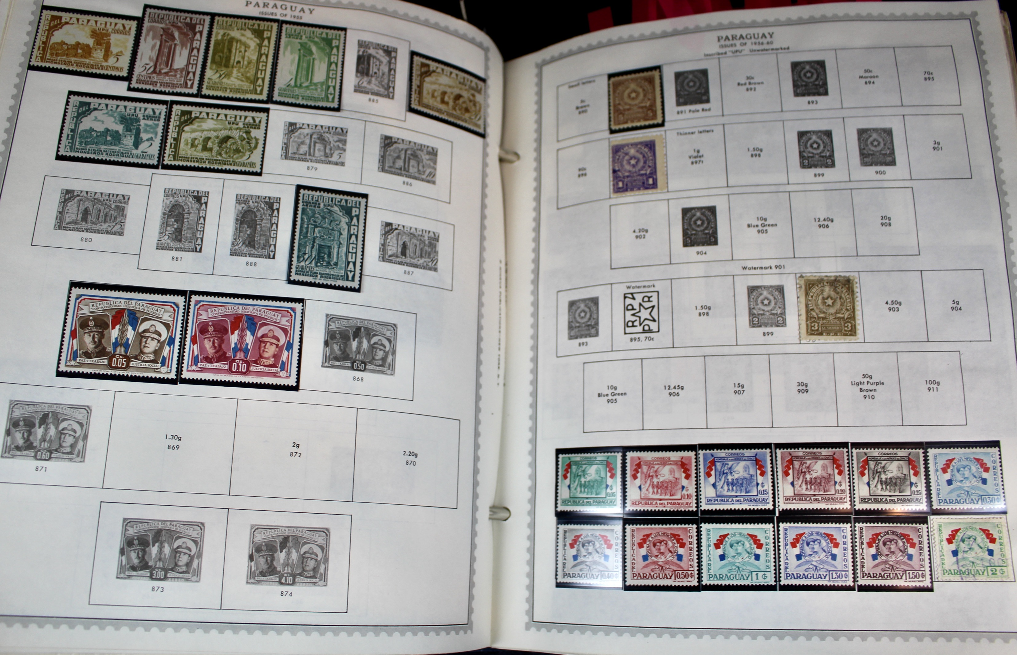 Extensive World wide Stamp Collection In Minkus Supreme Album