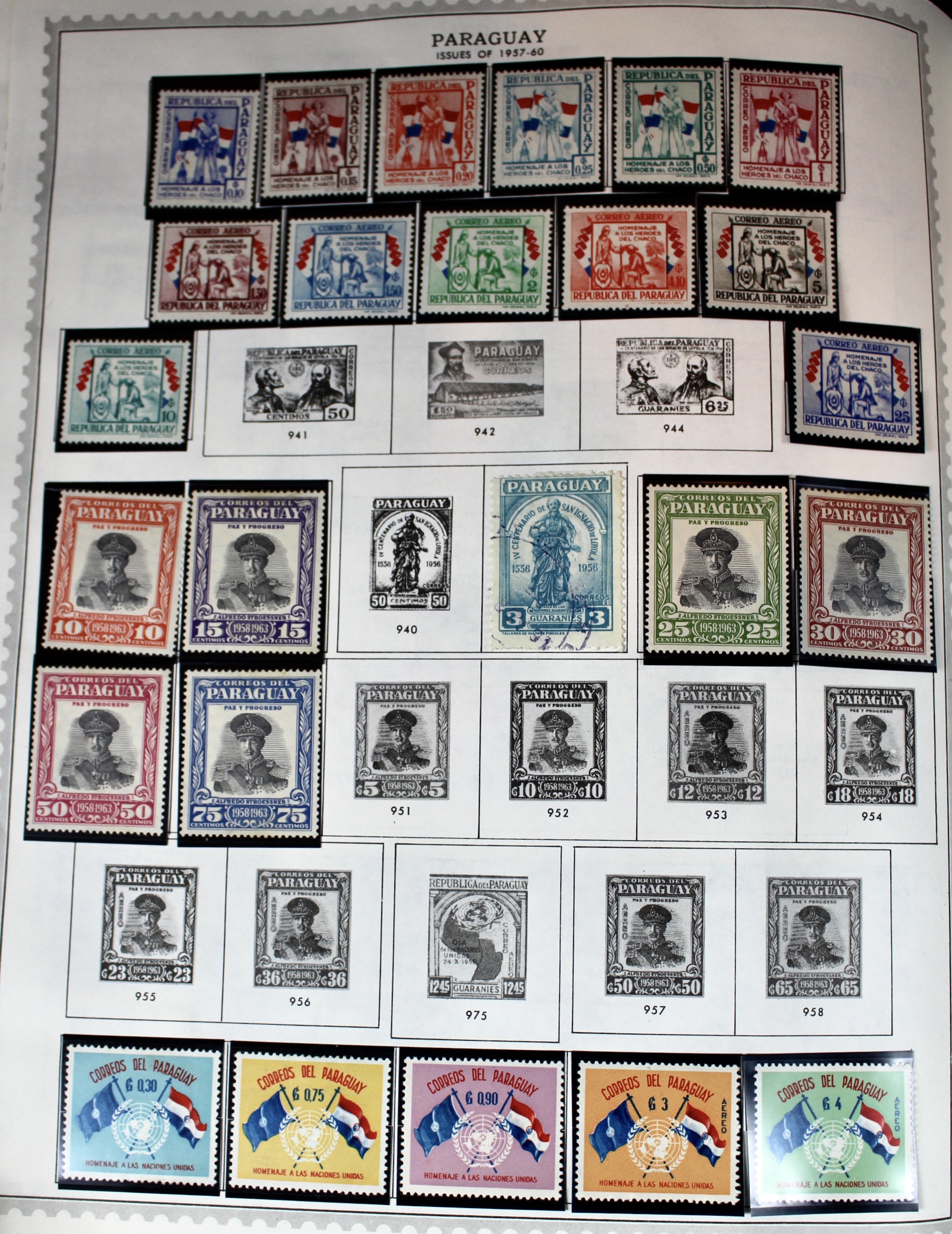 Extensive World wide Stamp Collection In Minkus Supreme Album