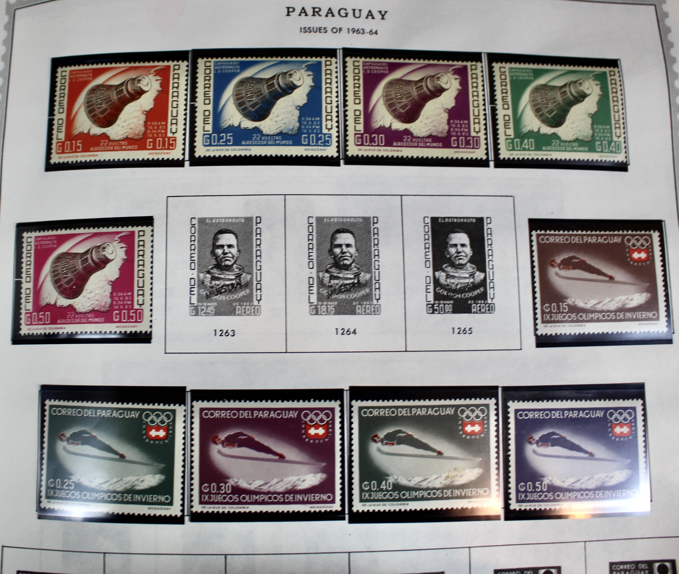 Extensive World wide Stamp Collection In Minkus Supreme Album