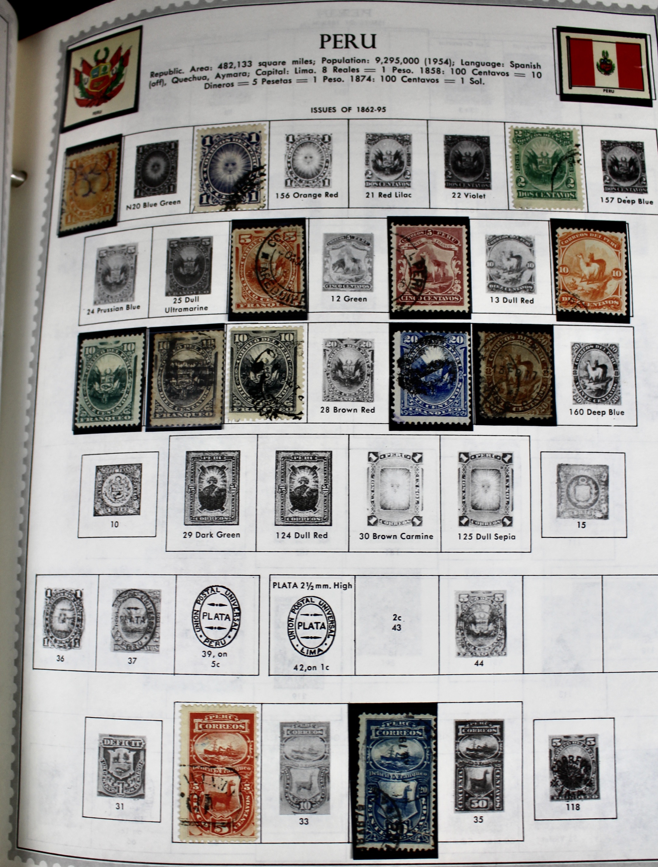Extensive World wide Stamp Collection In Minkus Supreme Album