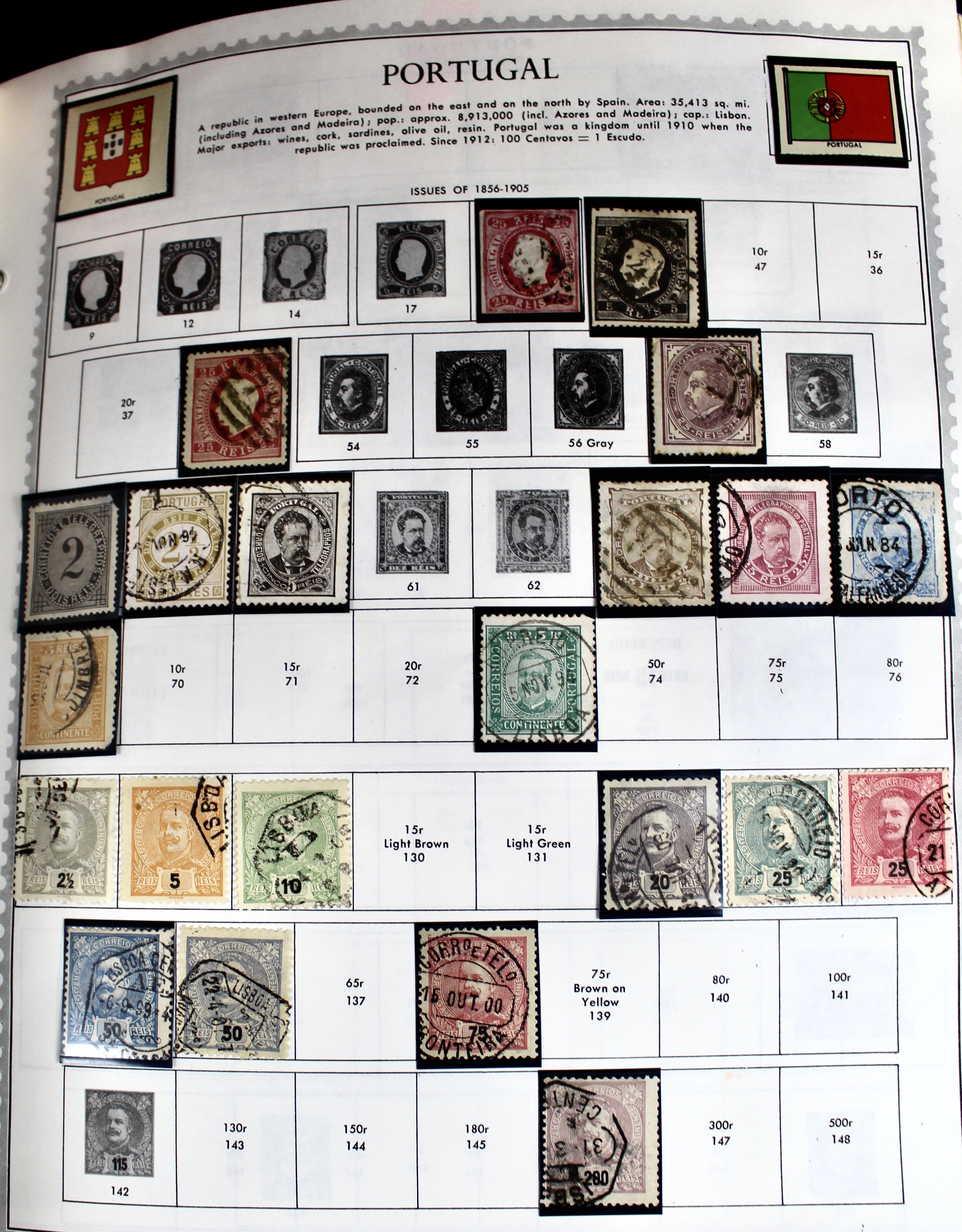 Extensive World wide Stamp Collection In Minkus Supreme Album