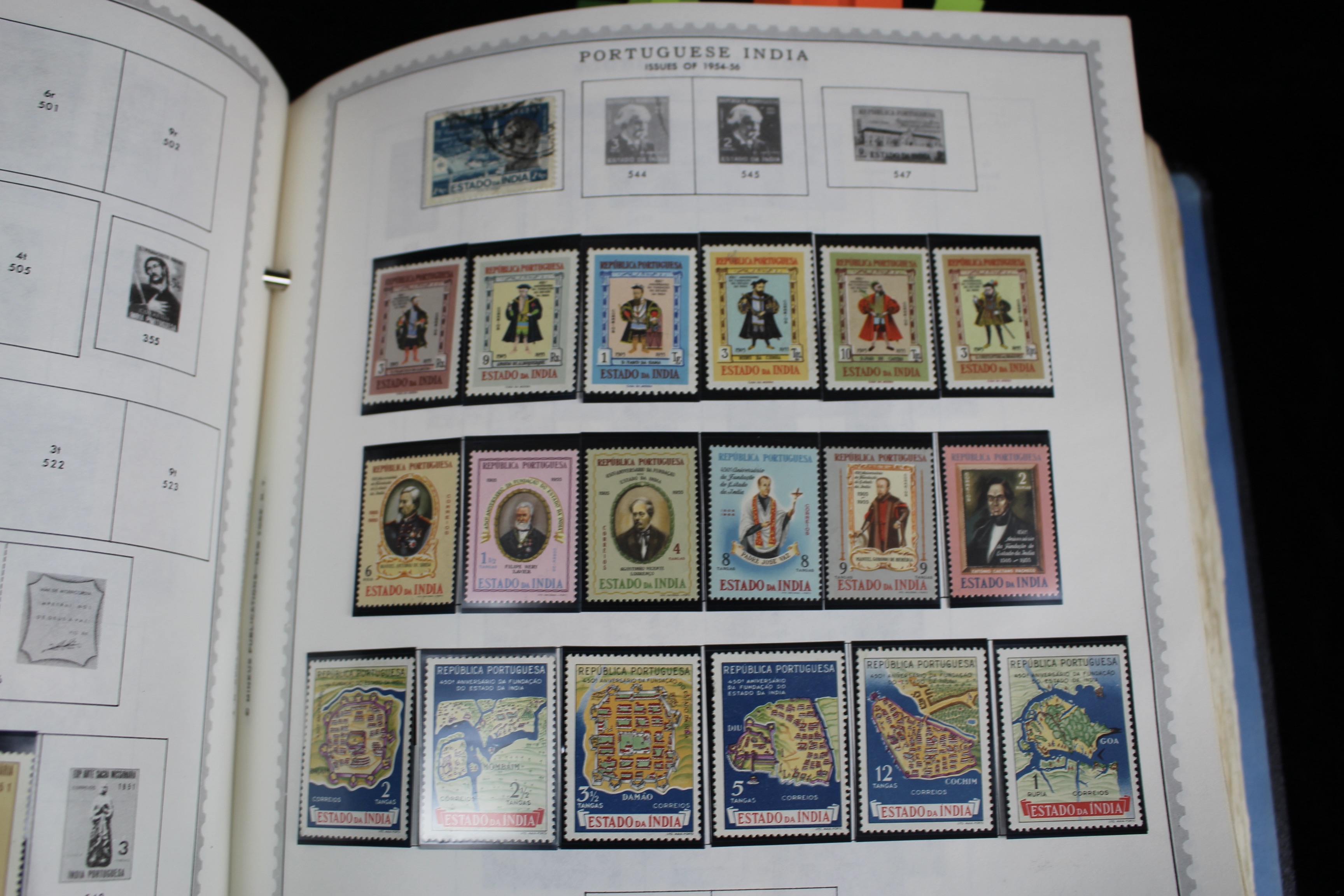 Extensive World wide Stamp Collection In Minkus Supreme Album