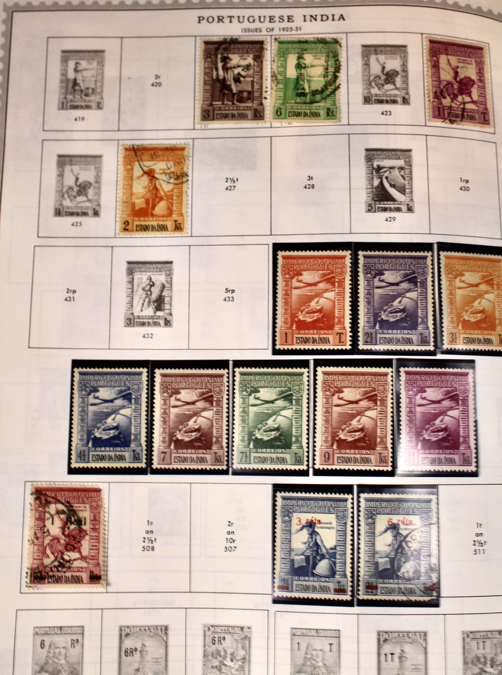 Extensive World wide Stamp Collection In Minkus Supreme Album