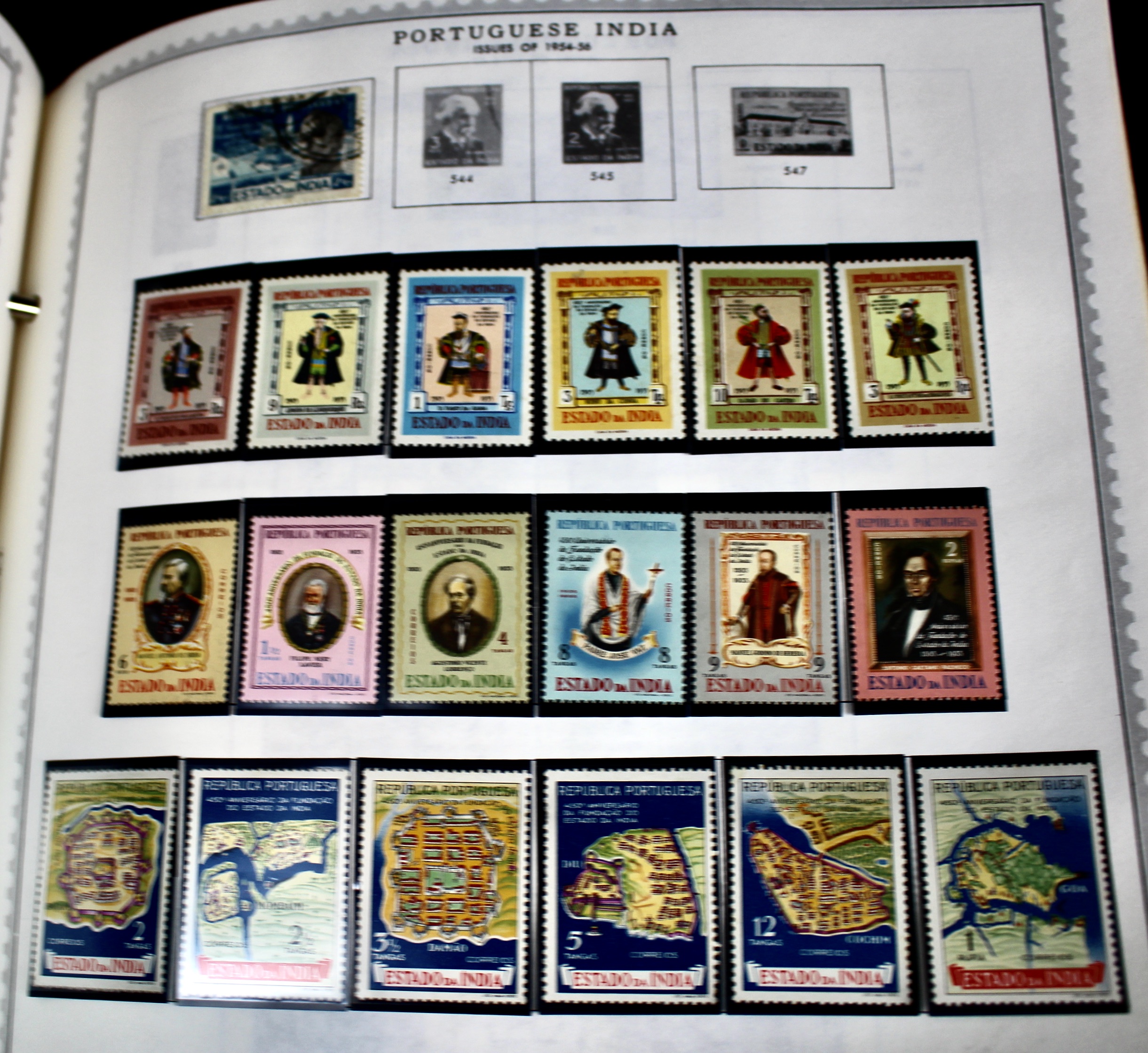 Extensive World wide Stamp Collection In Minkus Supreme Album