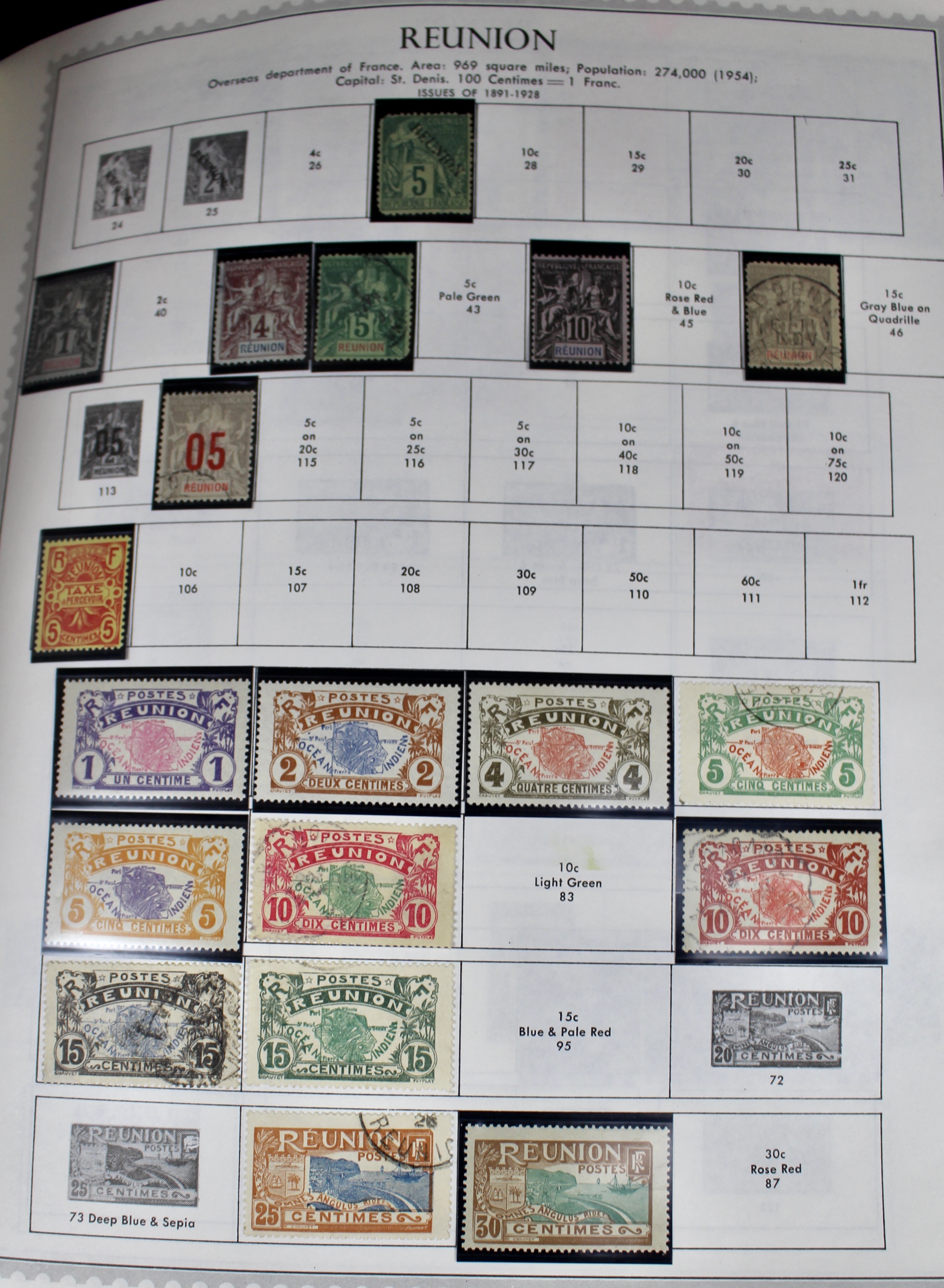 Extensive World wide Stamp Collection In Minkus Supreme Album