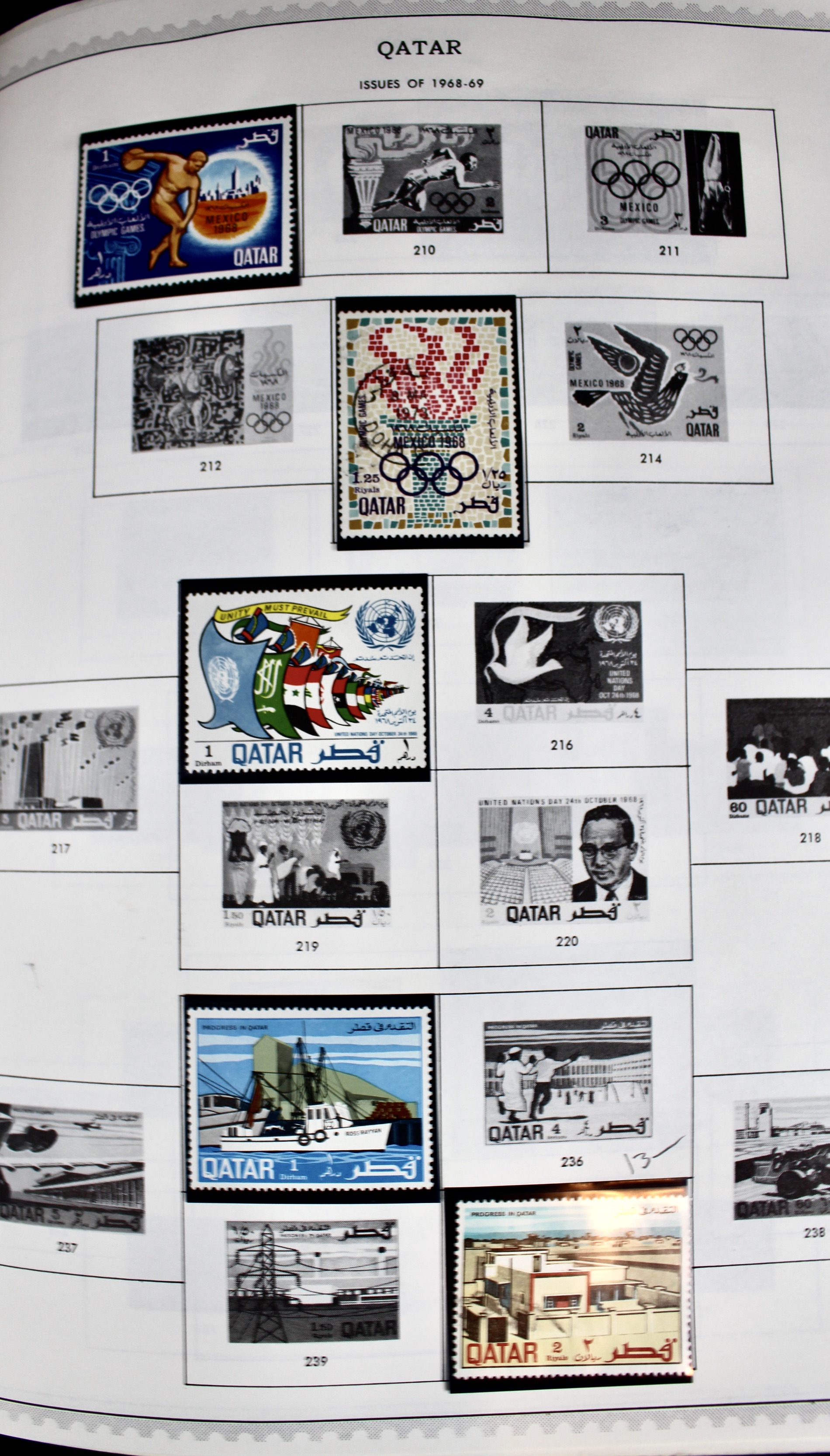 Extensive World wide Stamp Collection In Minkus Supreme Album