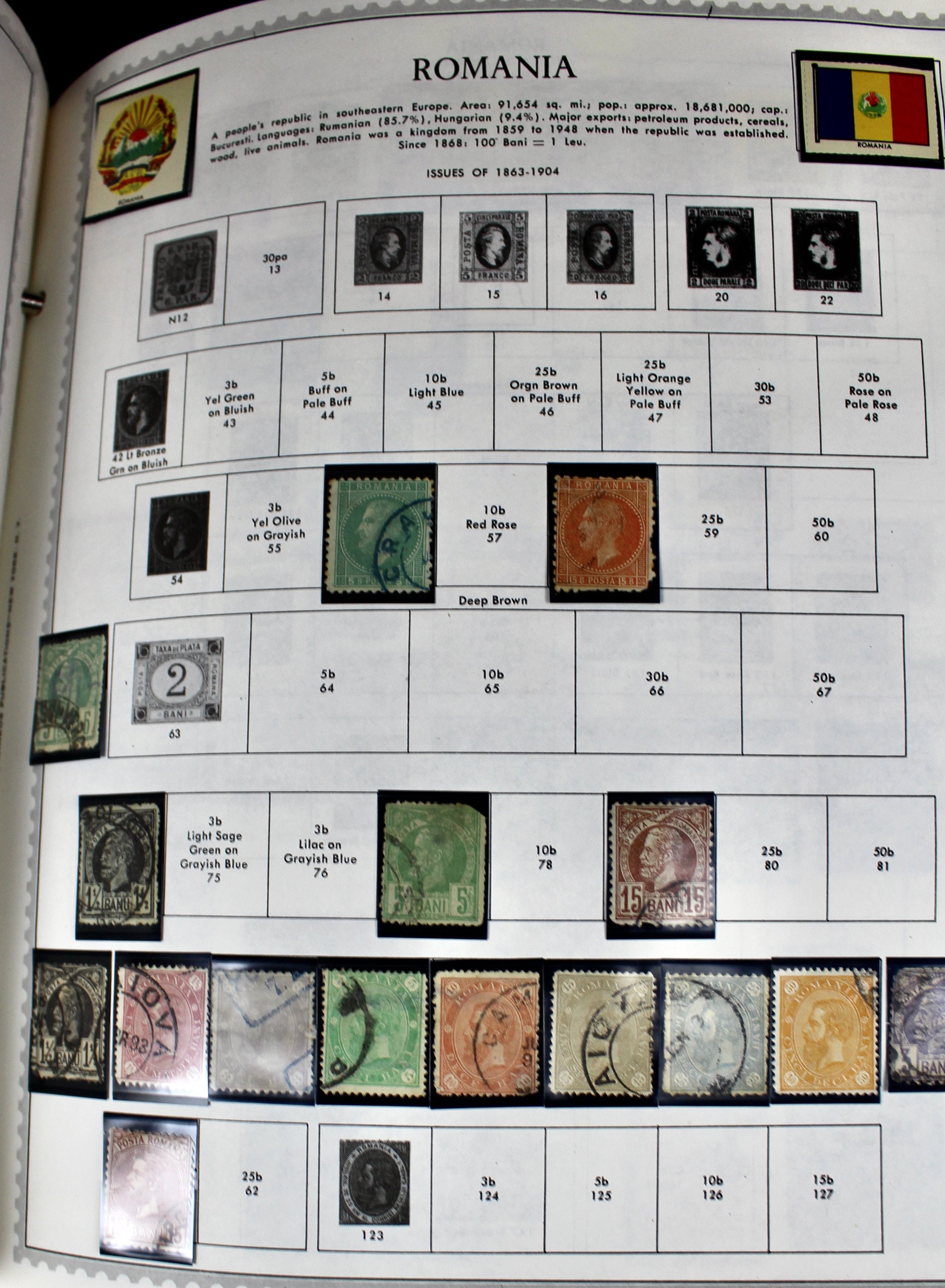 Extensive World wide Stamp Collection In Minkus Supreme Album