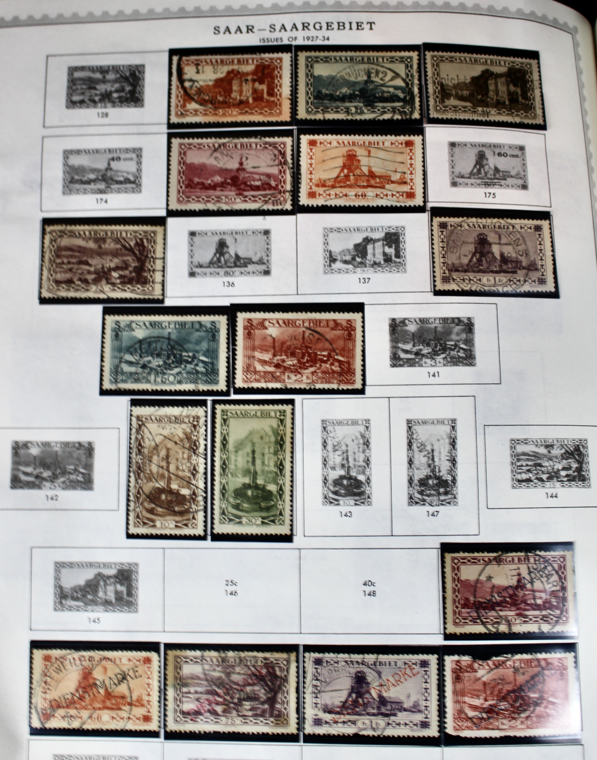 Extensive World wide Stamp Collection In Minkus Supreme Album