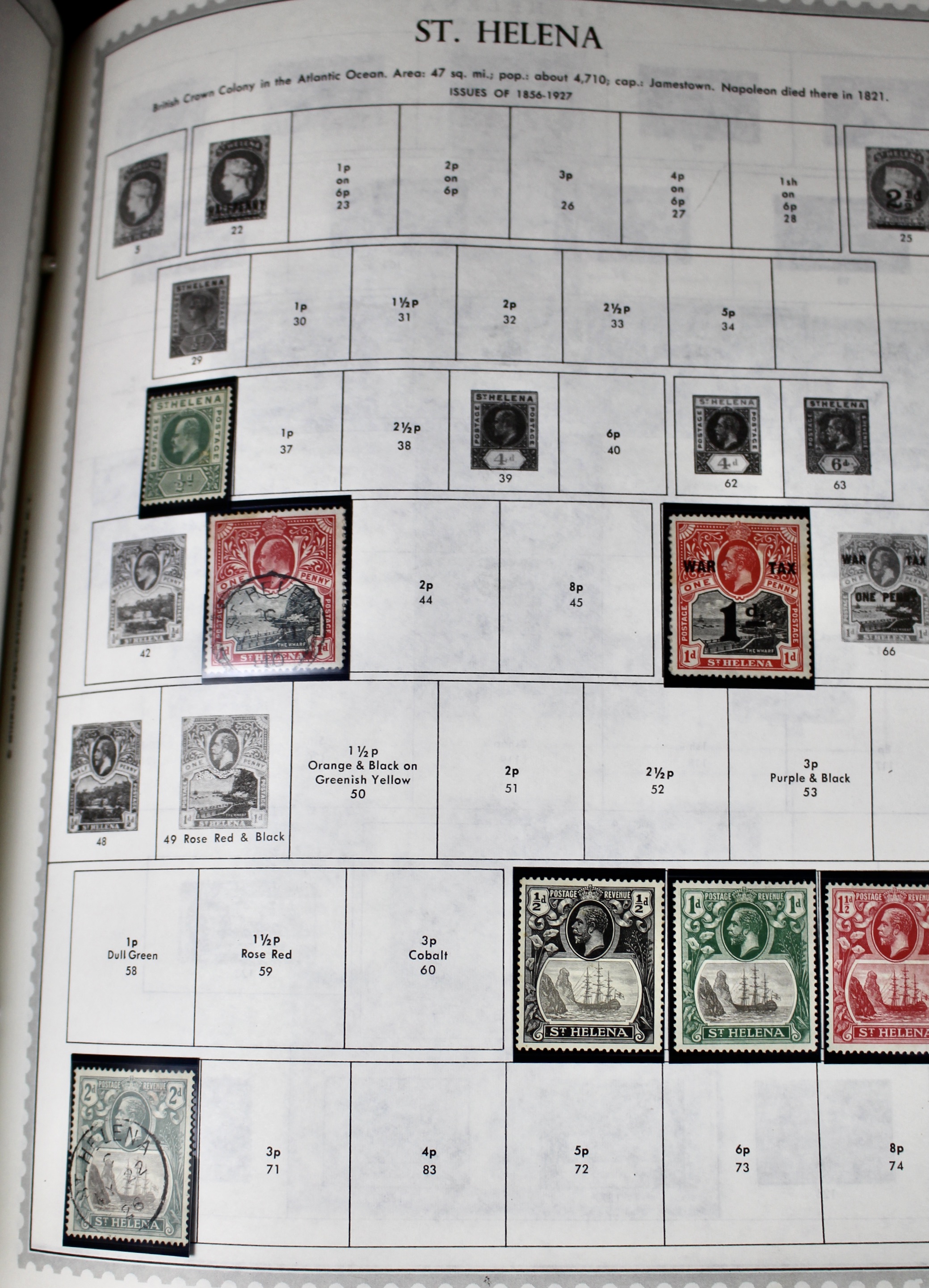 Extensive World wide Stamp Collection In Minkus Supreme Album
