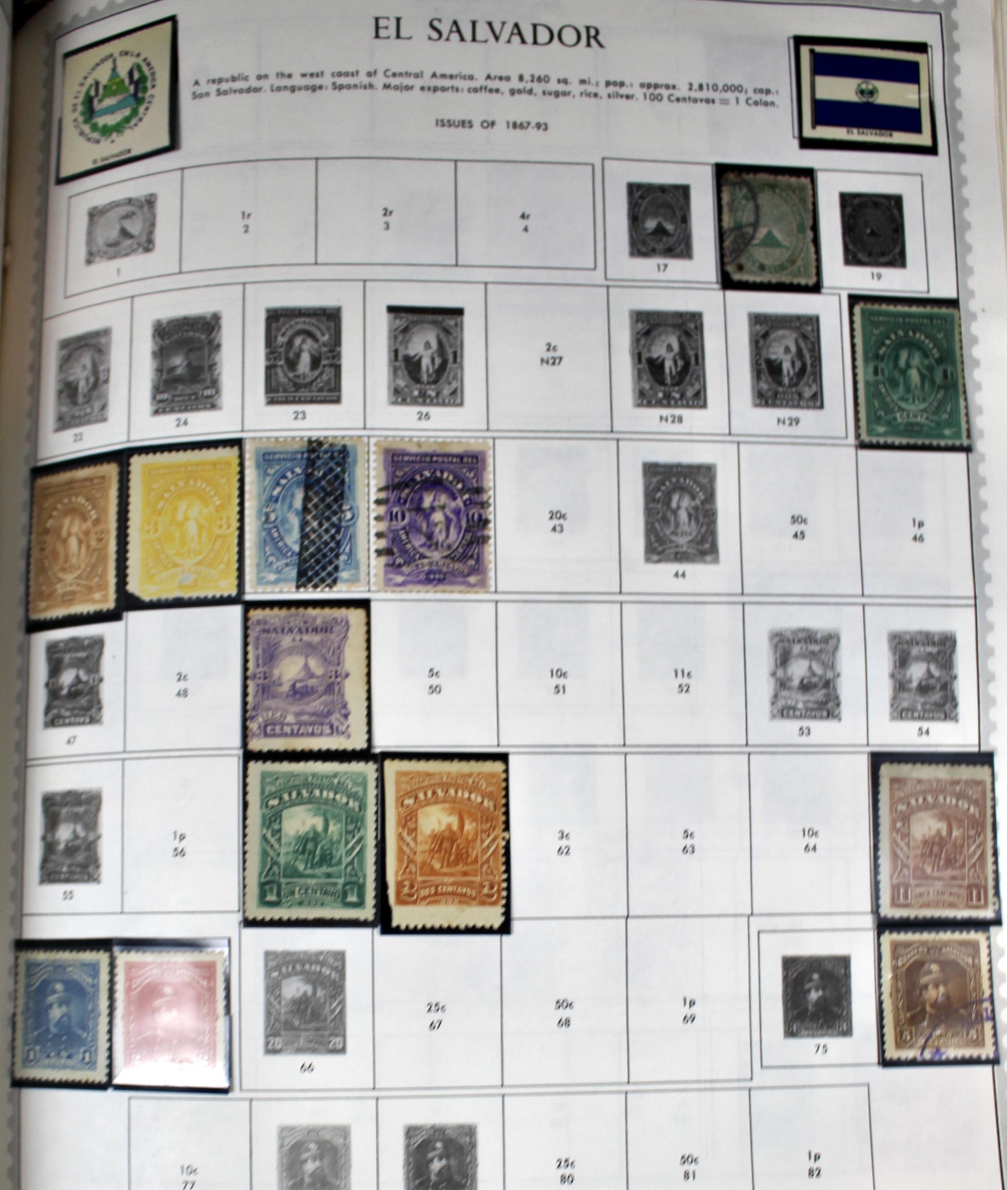 Extensive World wide Stamp Collection In Minkus Supreme Album