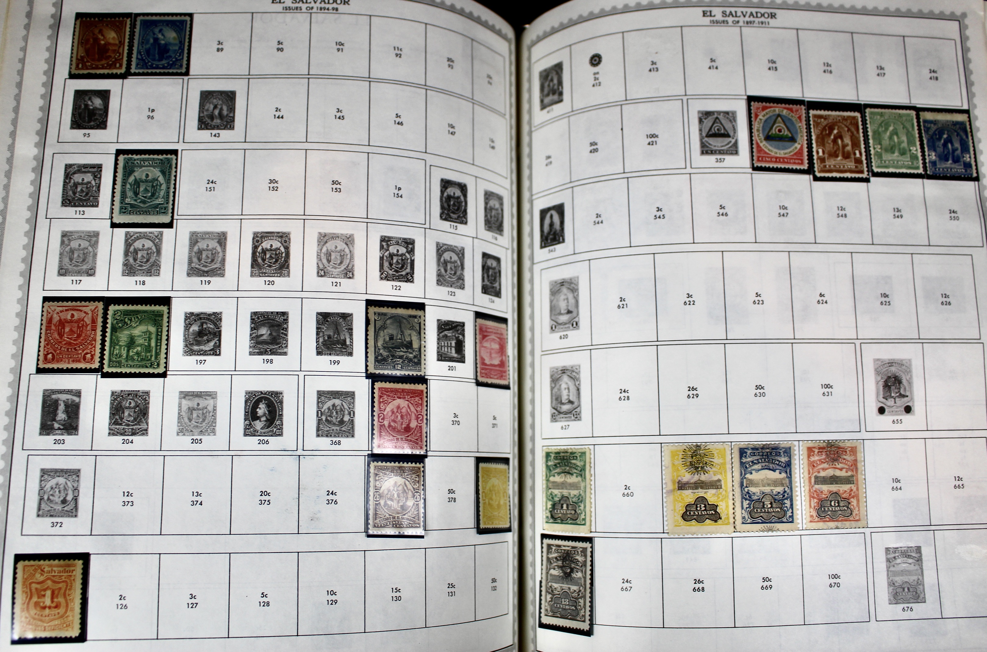 Extensive World wide Stamp Collection In Minkus Supreme Album