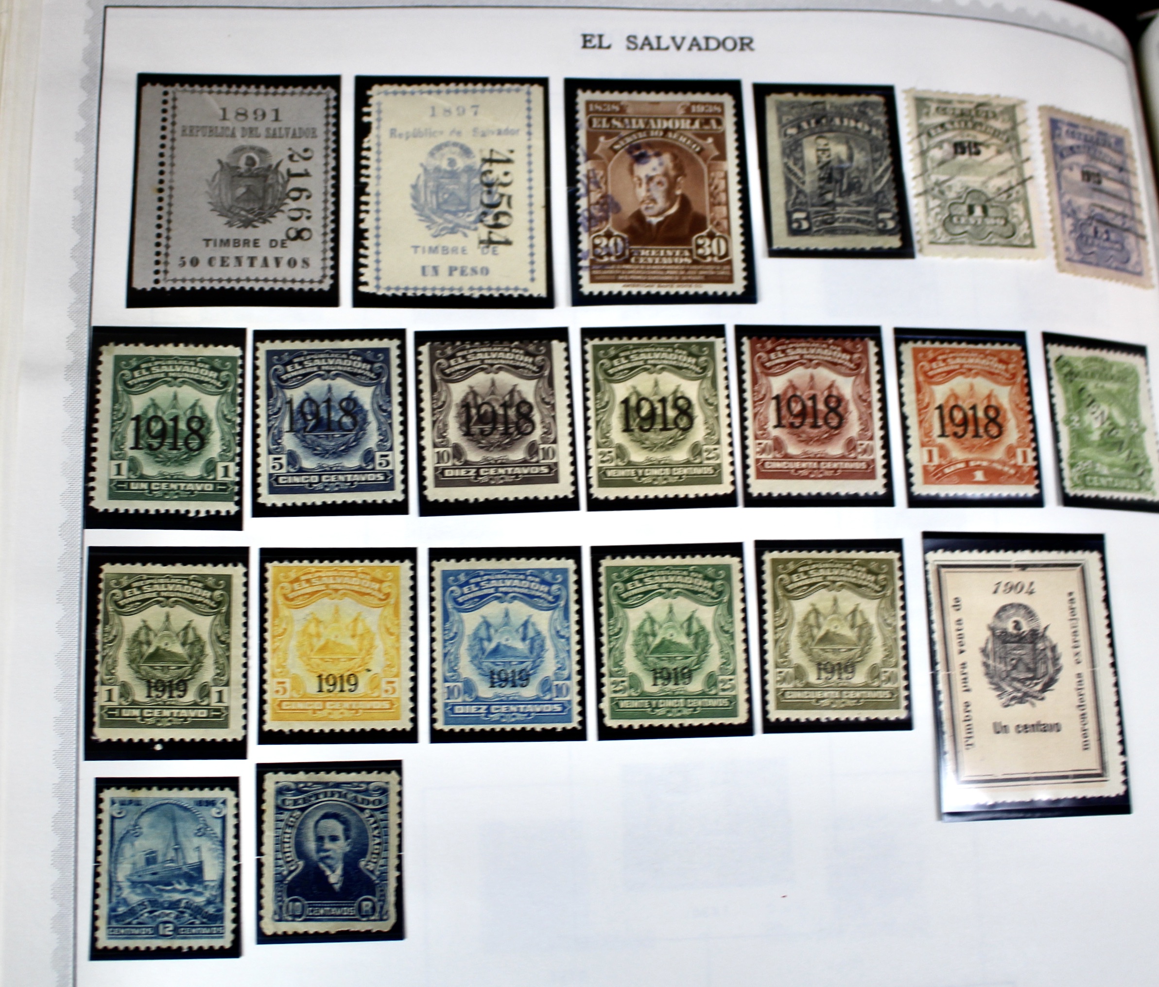 Extensive World wide Stamp Collection In Minkus Supreme Album