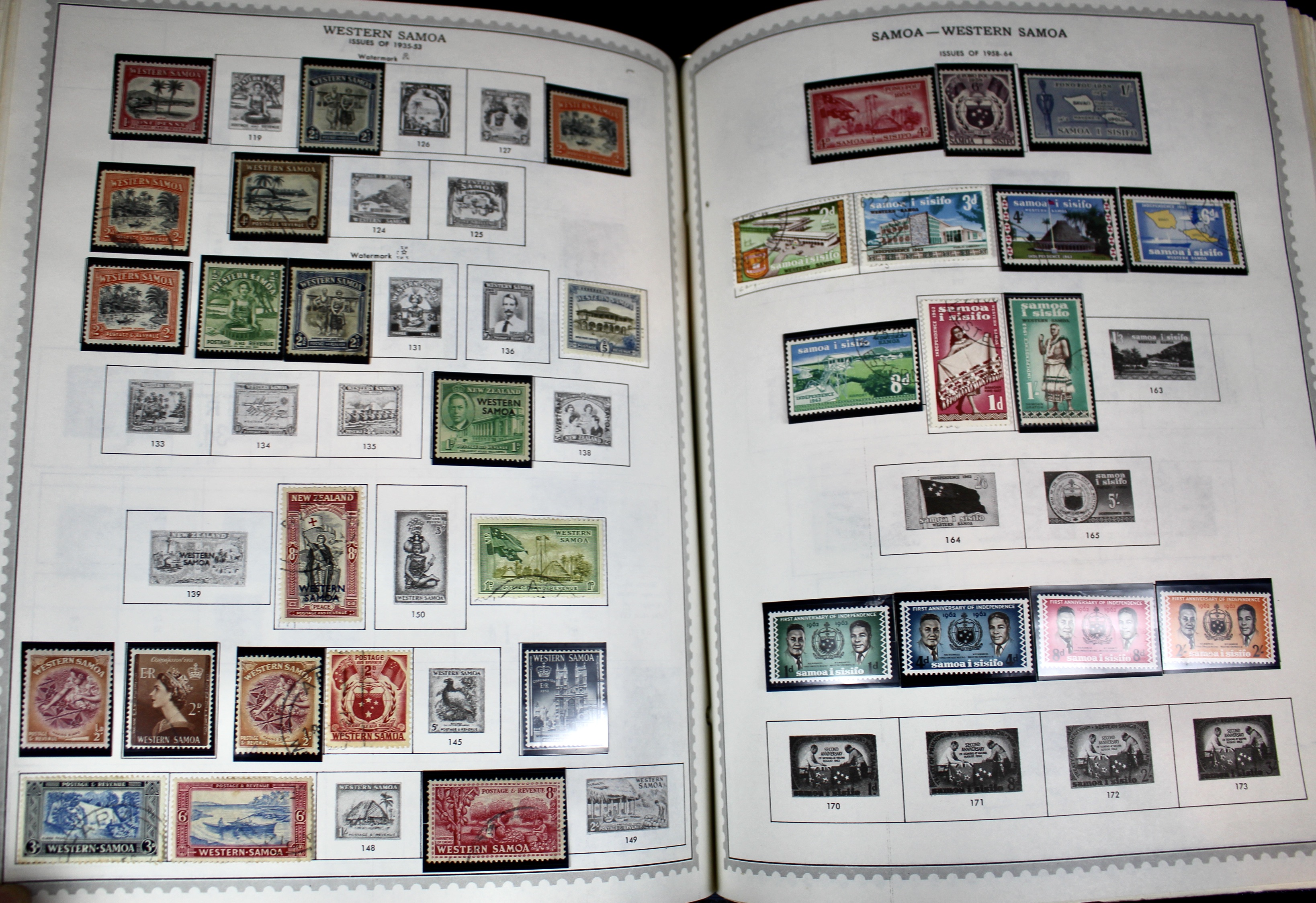 Extensive World wide Stamp Collection In Minkus Supreme Album