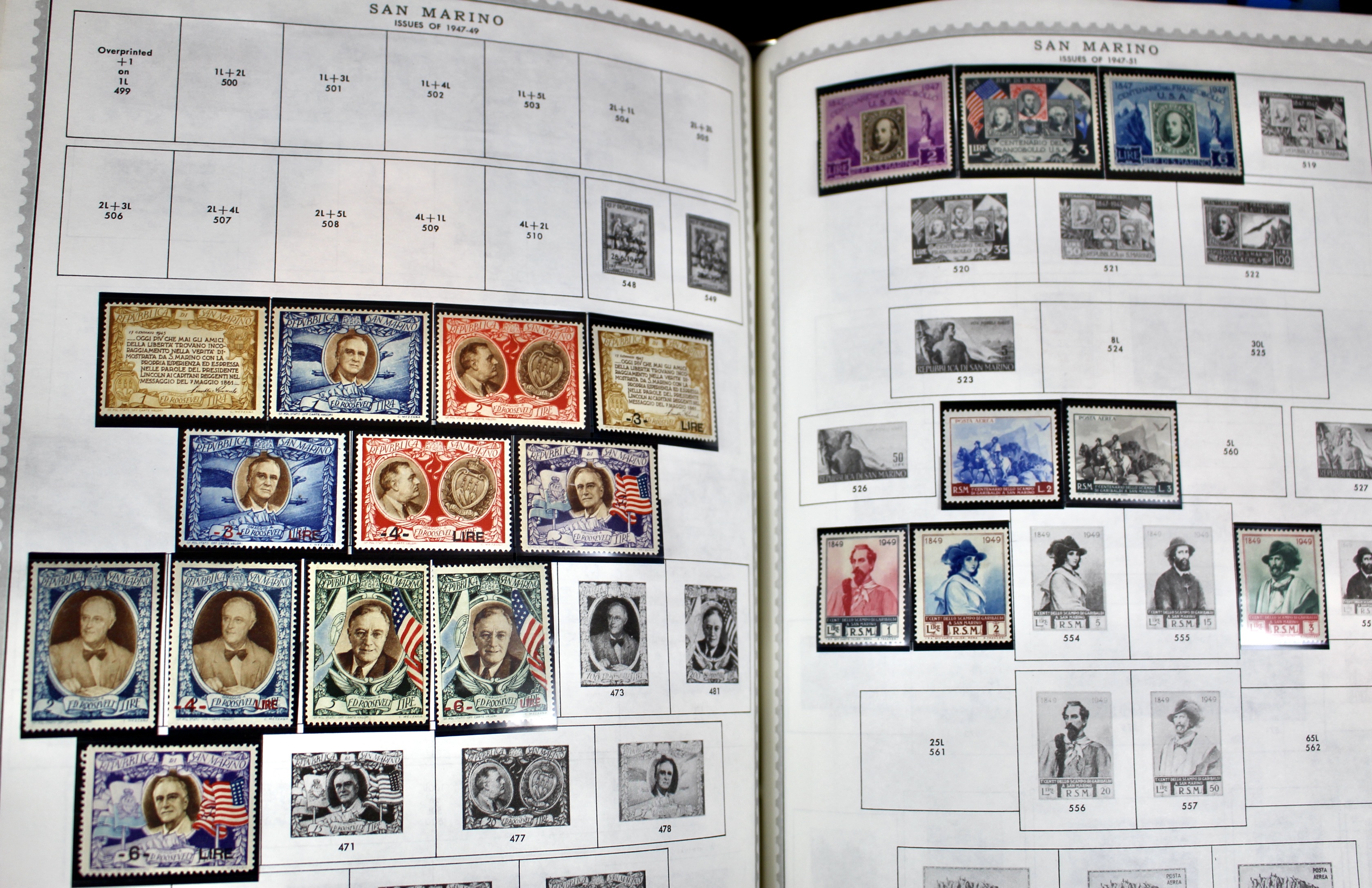 Extensive World wide Stamp Collection In Minkus Supreme Album