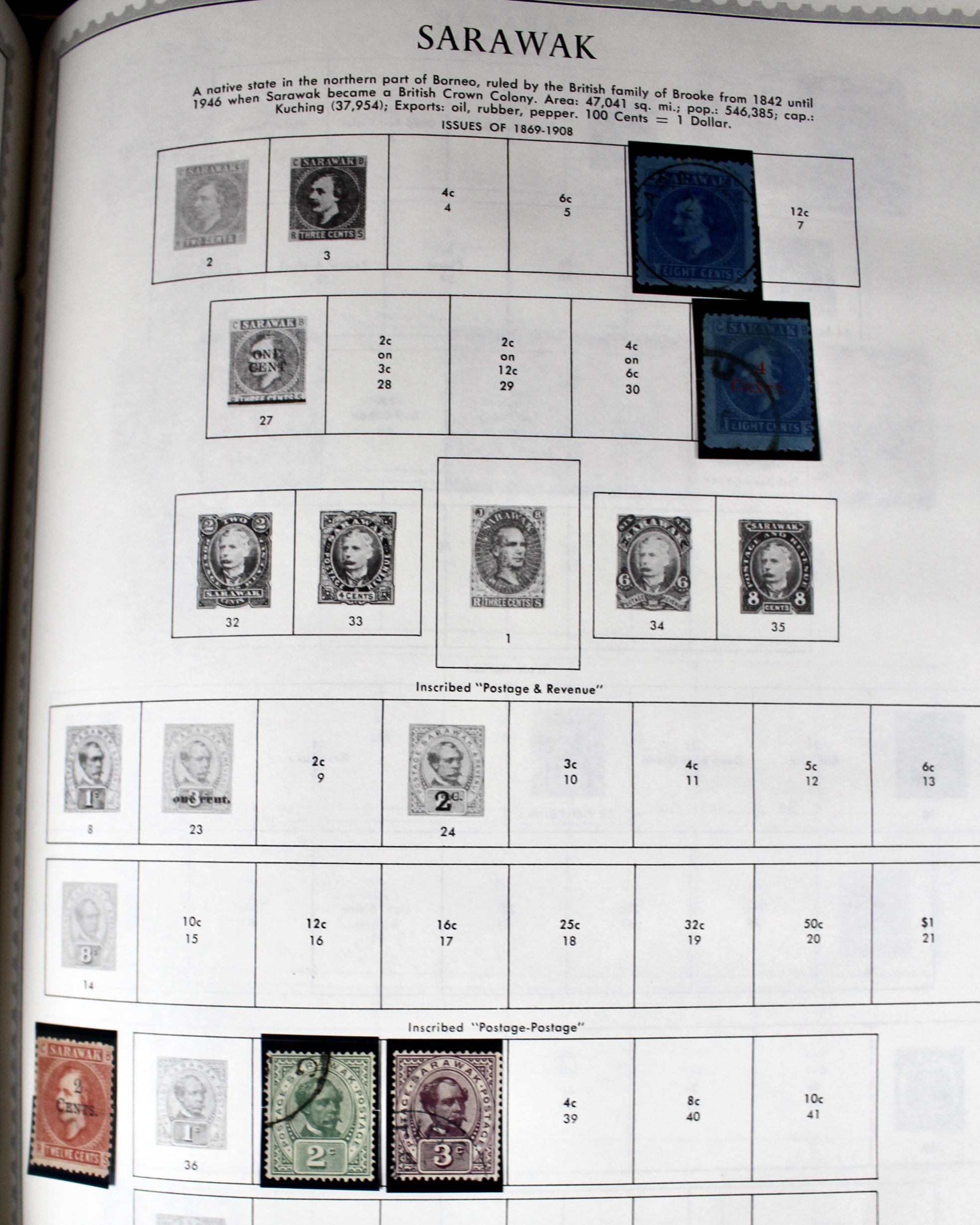 Extensive World wide Stamp Collection In Minkus Supreme Album