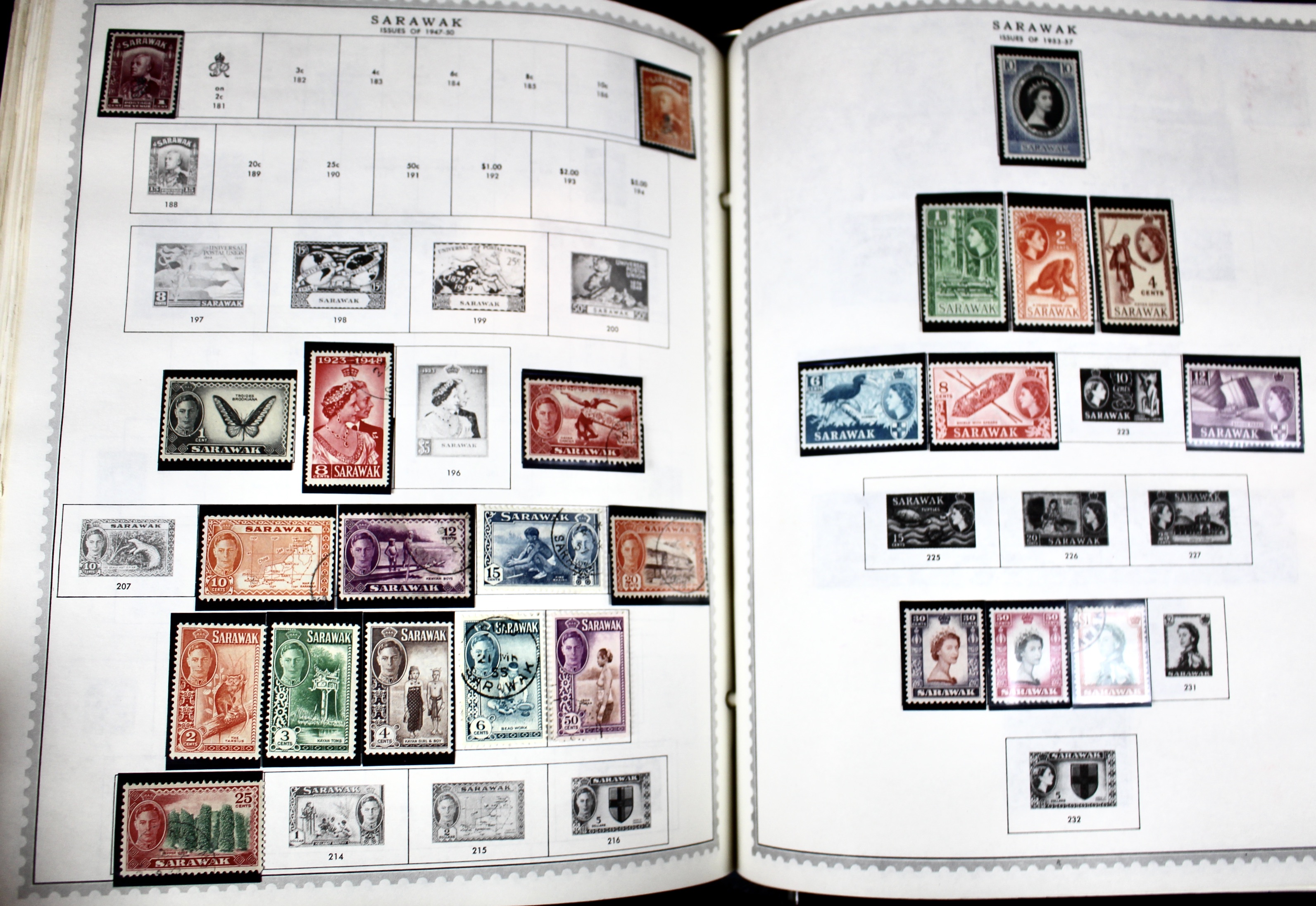 Extensive World wide Stamp Collection In Minkus Supreme Album