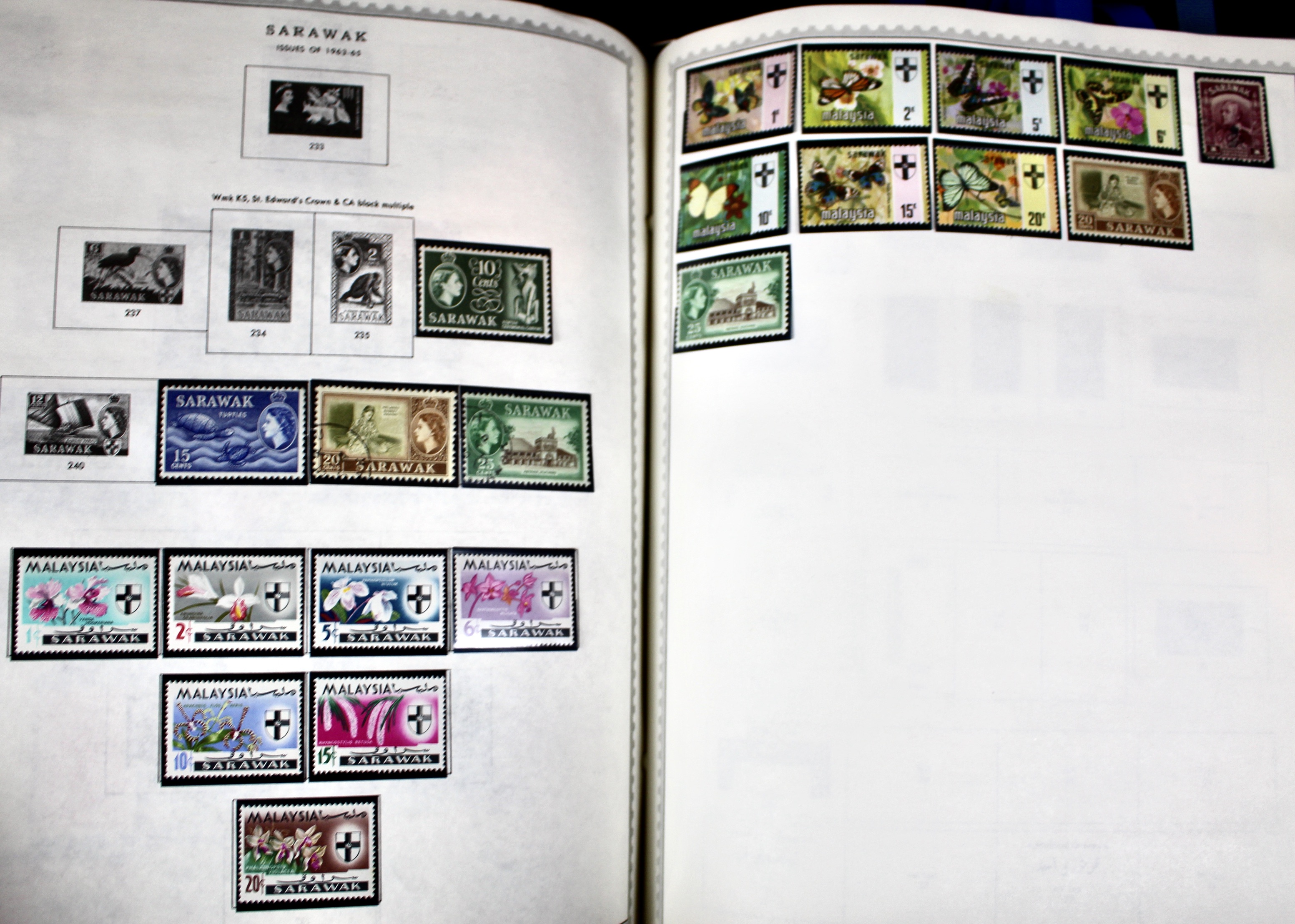Extensive World wide Stamp Collection In Minkus Supreme Album