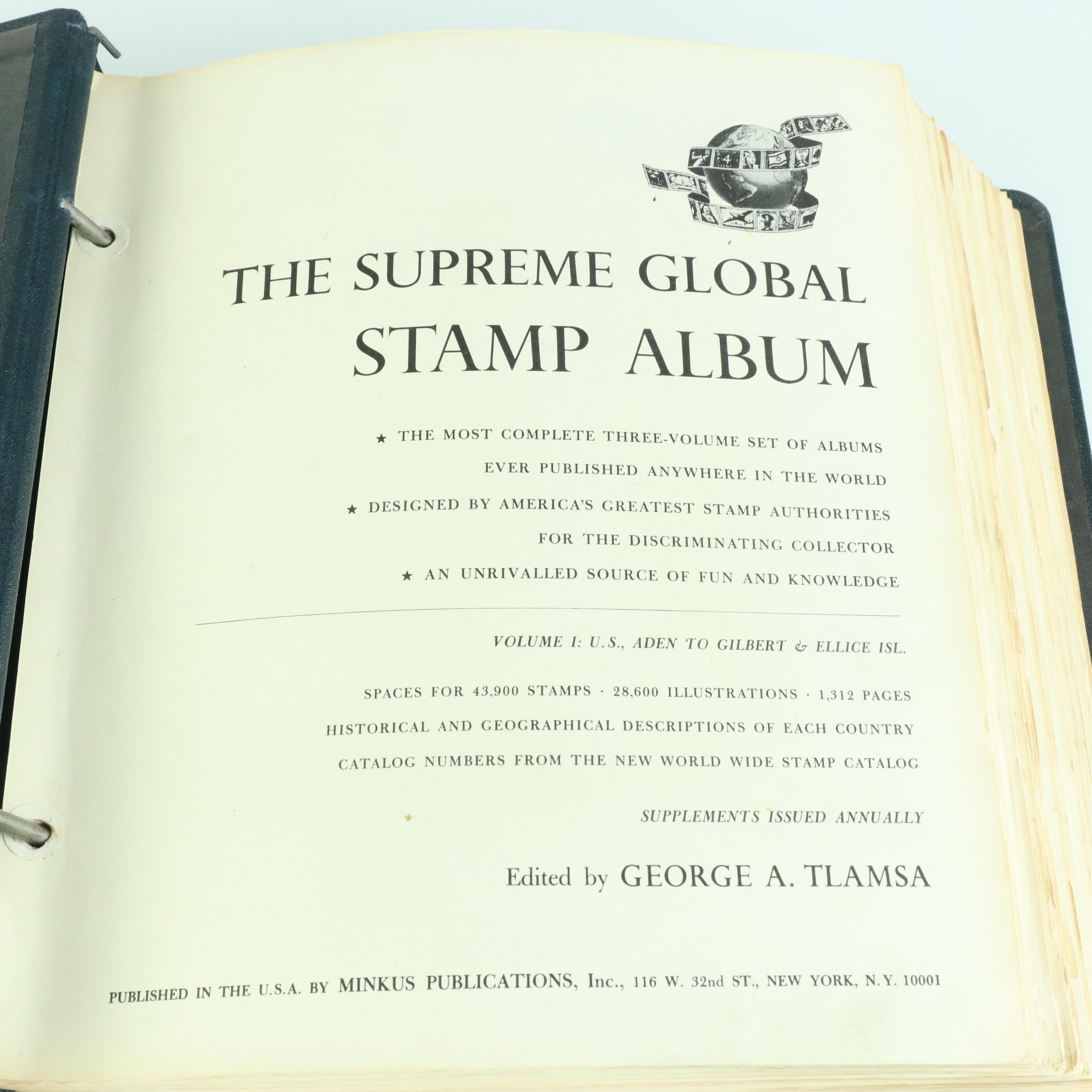 Minkus Supreme Global Stamp Album