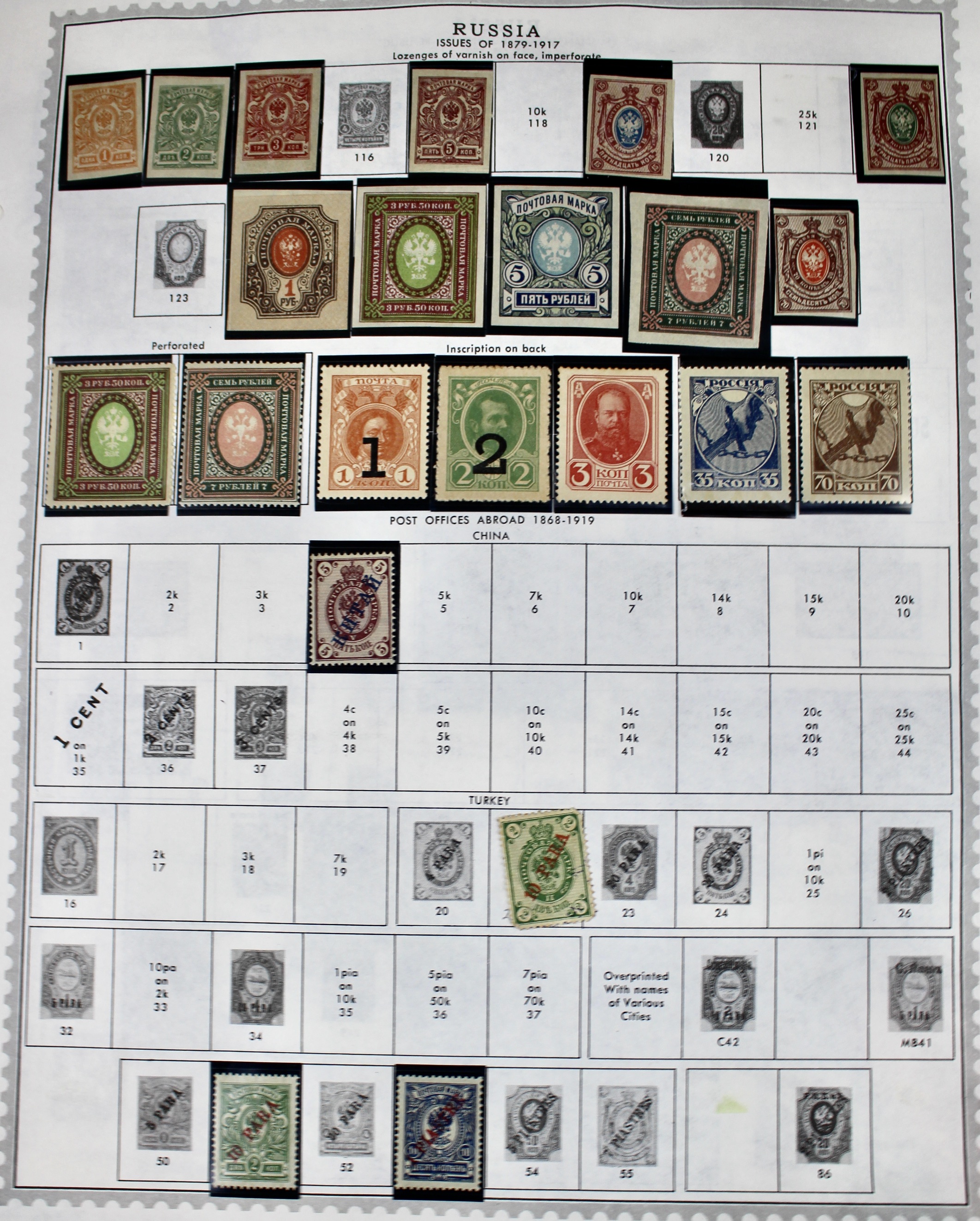 Comprehensive Russia Stamp Collection