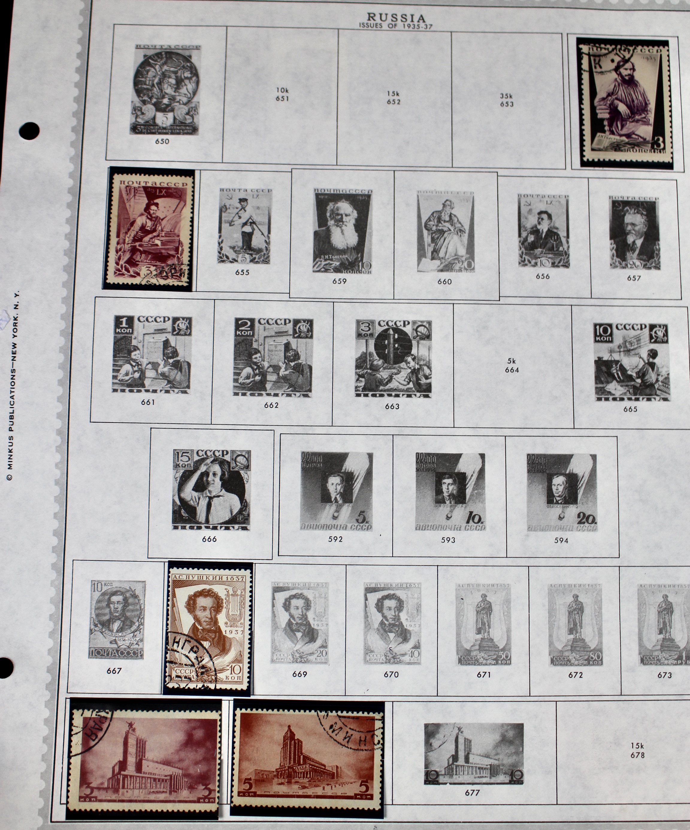 Comprehensive Russia Stamp Collection