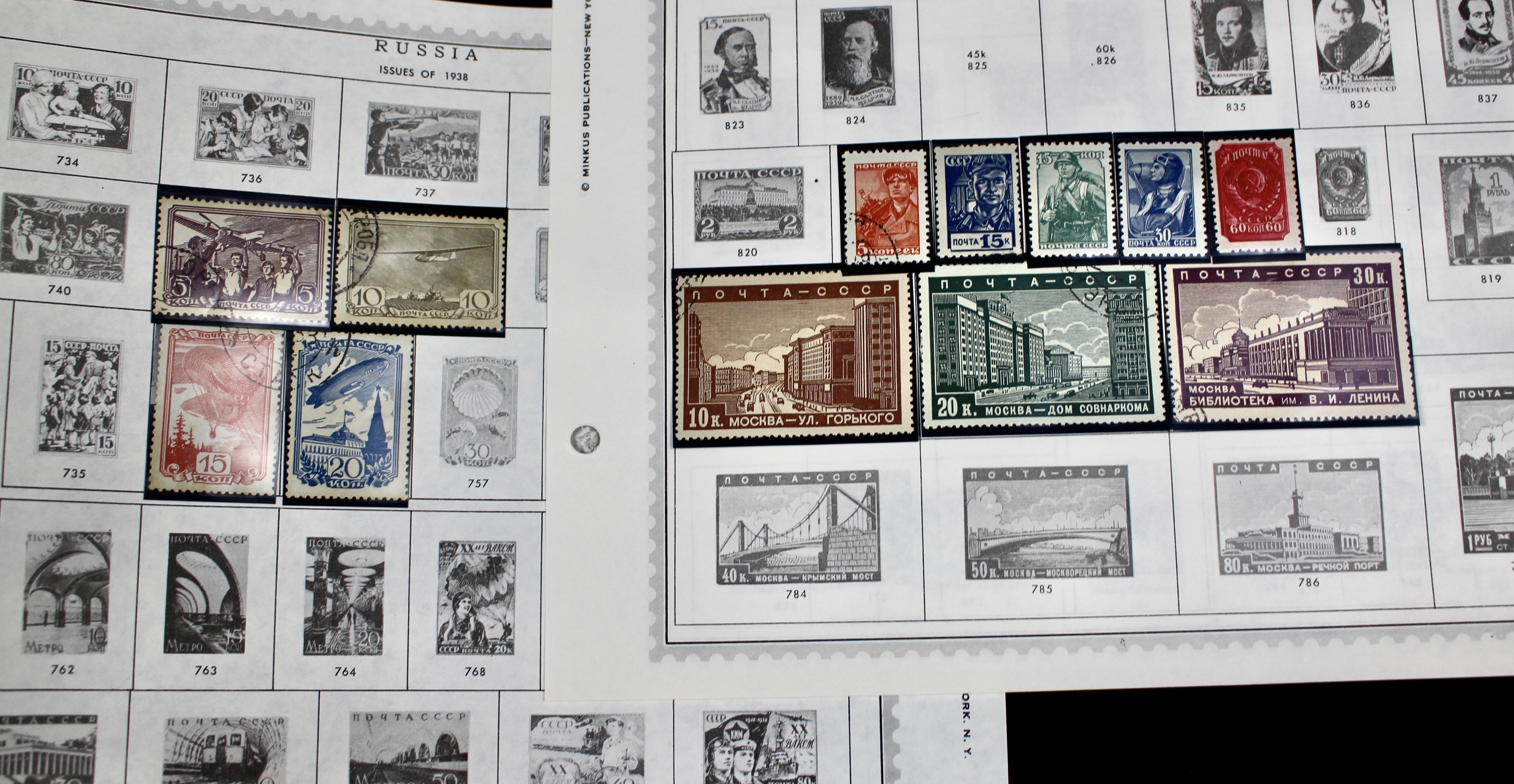 Comprehensive Russia Stamp Collection