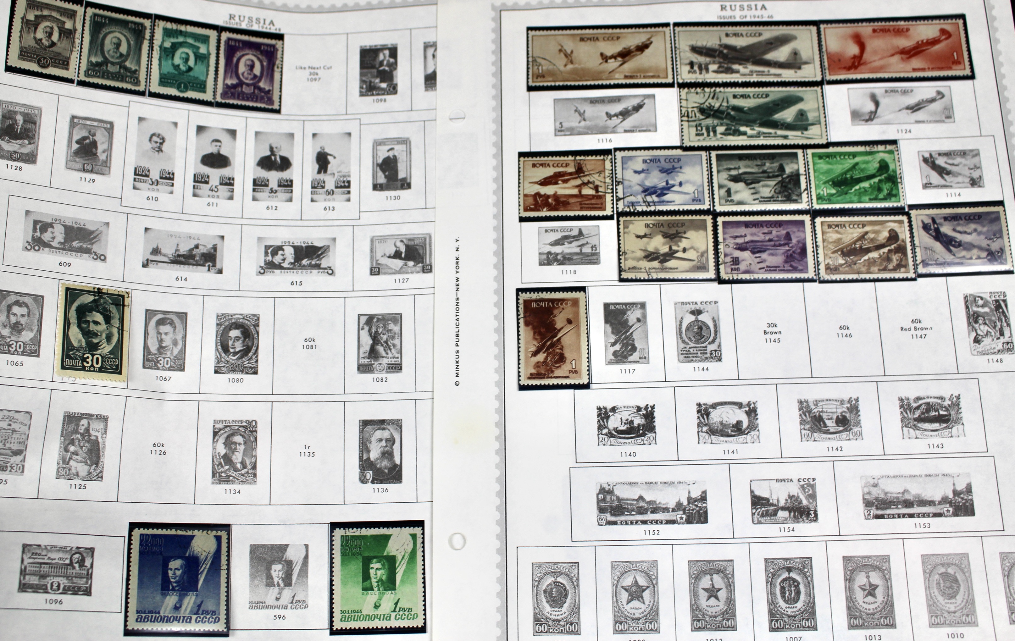 Comprehensive Russia Stamp Collection