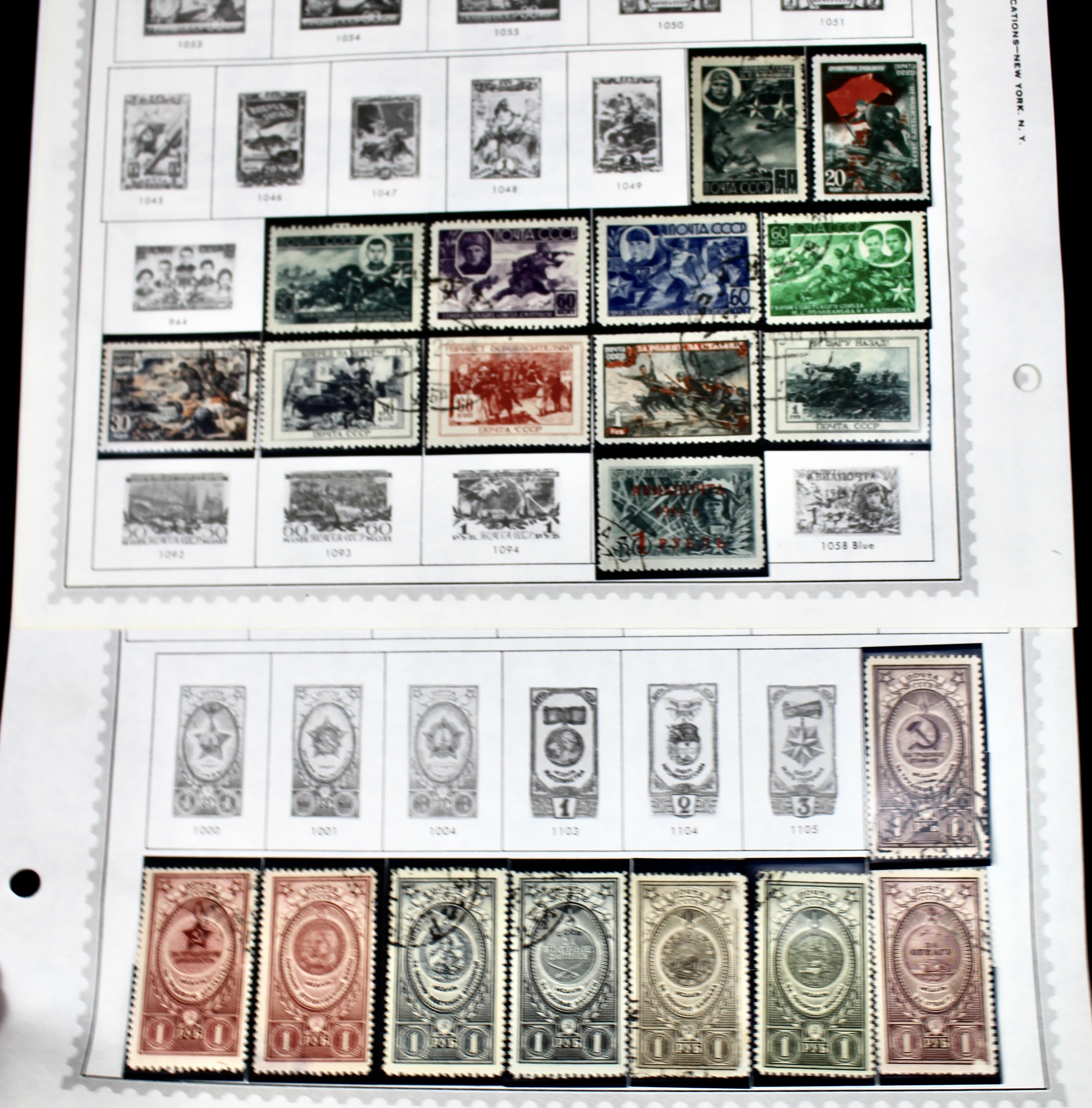 Comprehensive Russia Stamp Collection