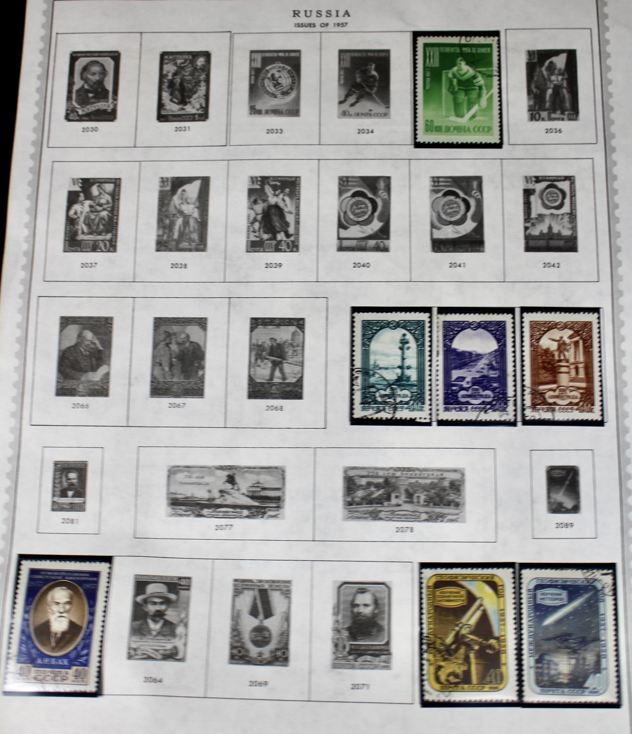 Comprehensive Russia Stamp Collection