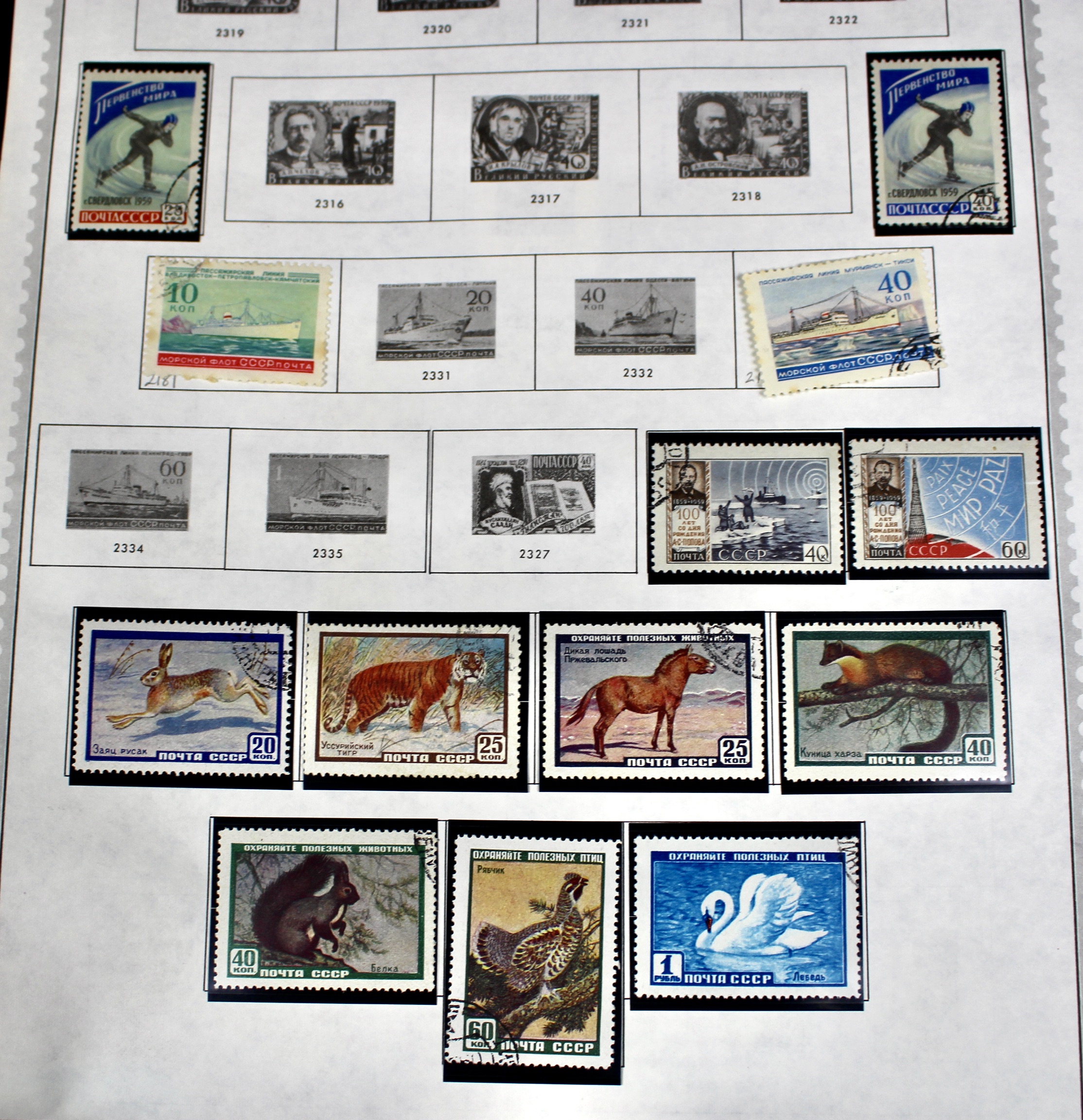 Comprehensive Russia Stamp Collection