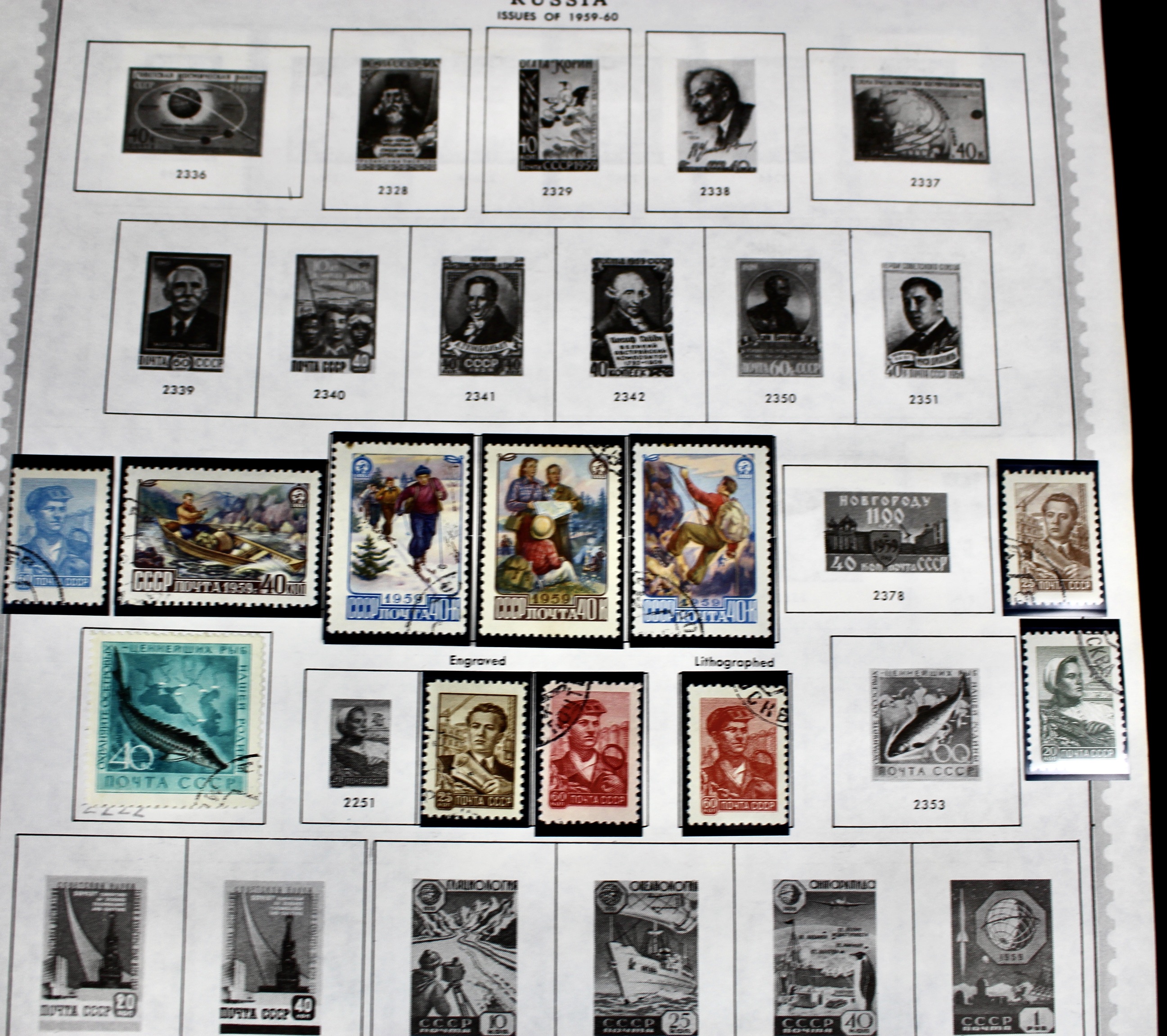 Comprehensive Russia Stamp Collection