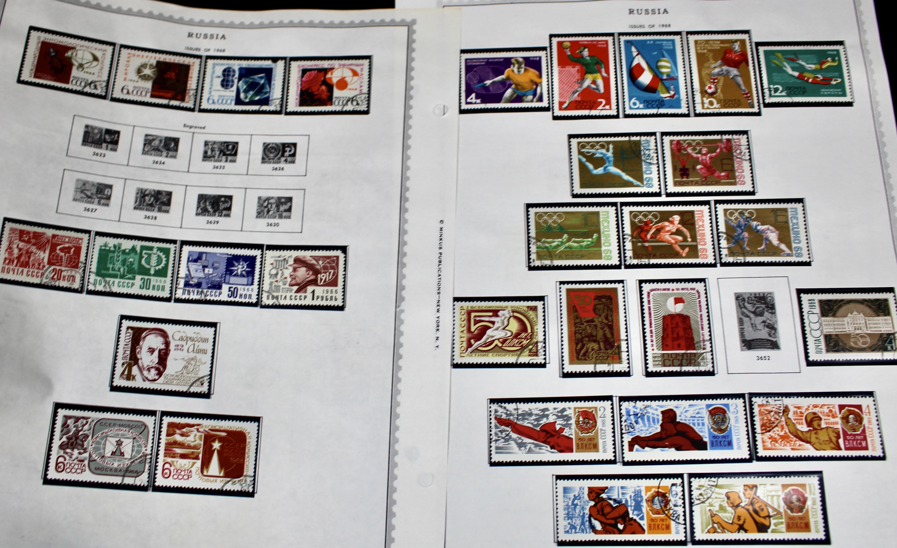 Comprehensive Russia Stamp Collection