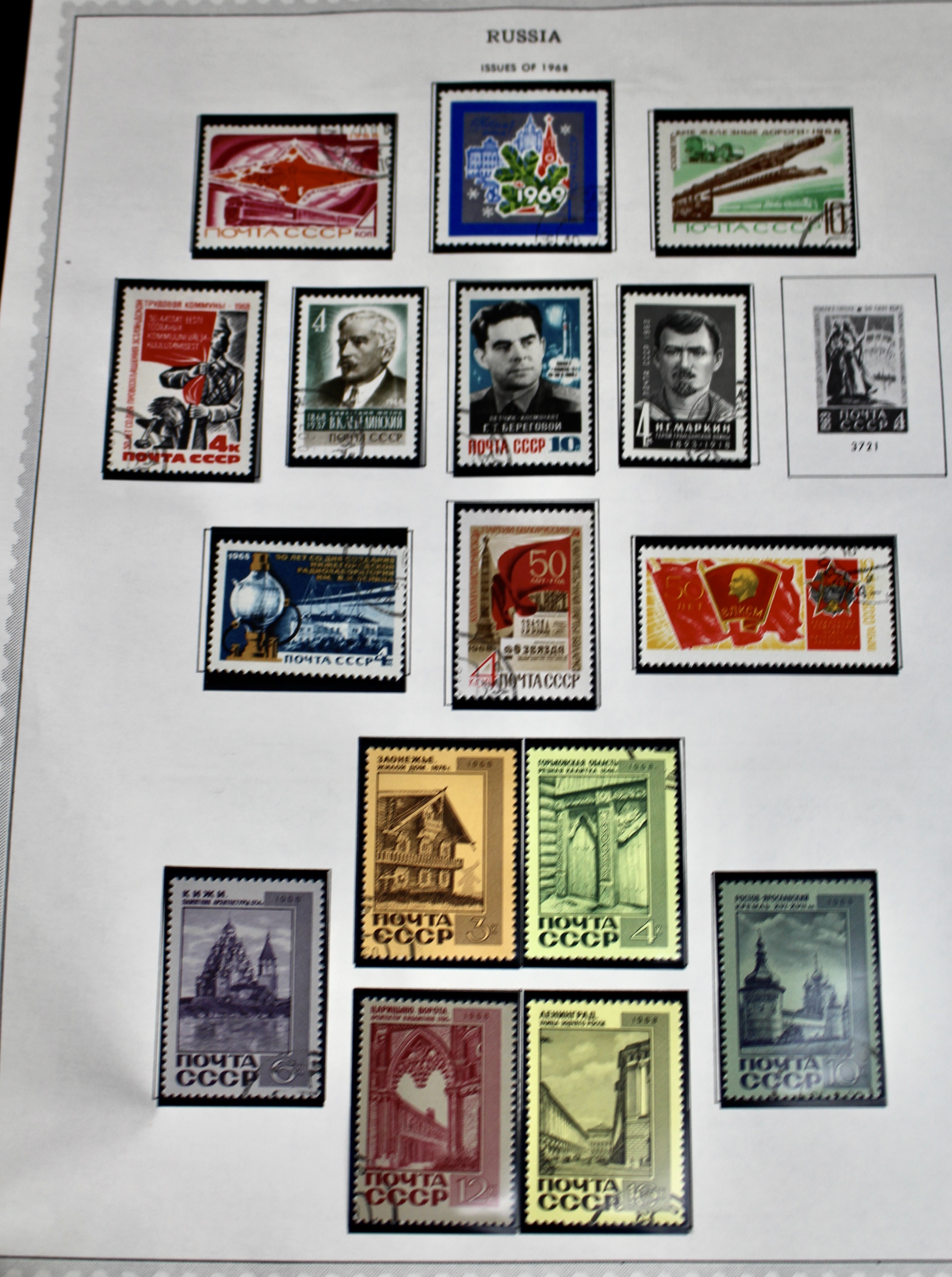 Comprehensive Russia Stamp Collection