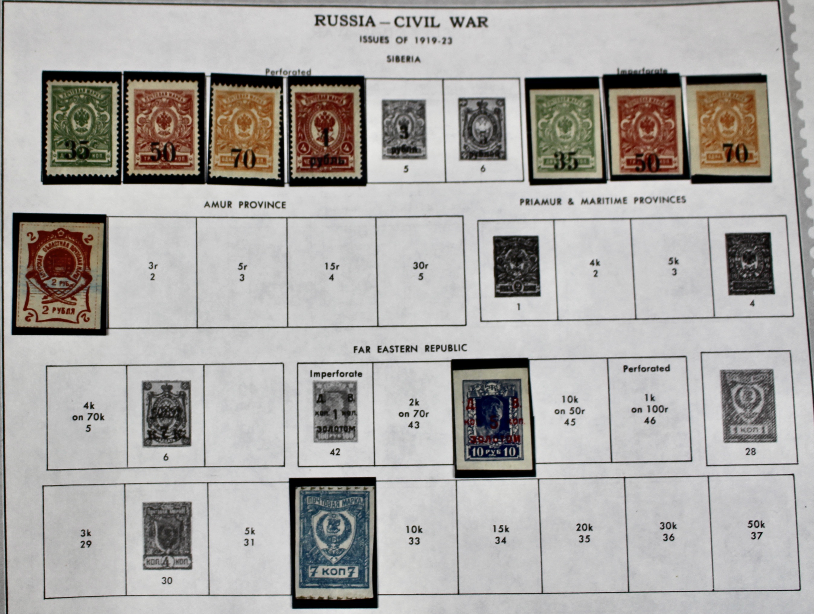 Comprehensive Russia Stamp Collection