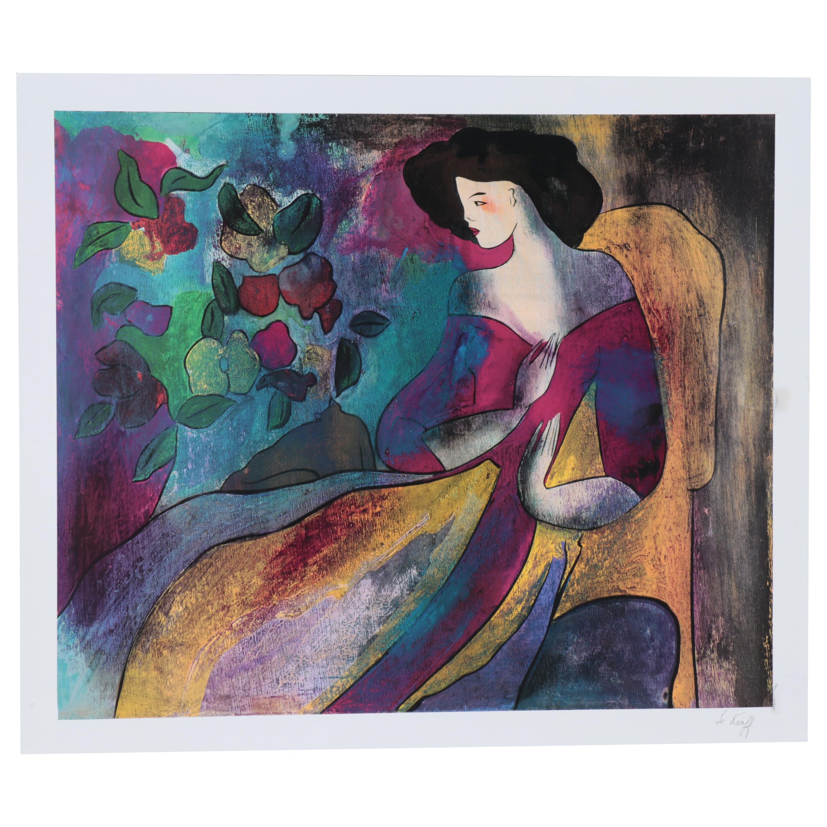 Linda Le Kinff Seriolithograph "Annabella"