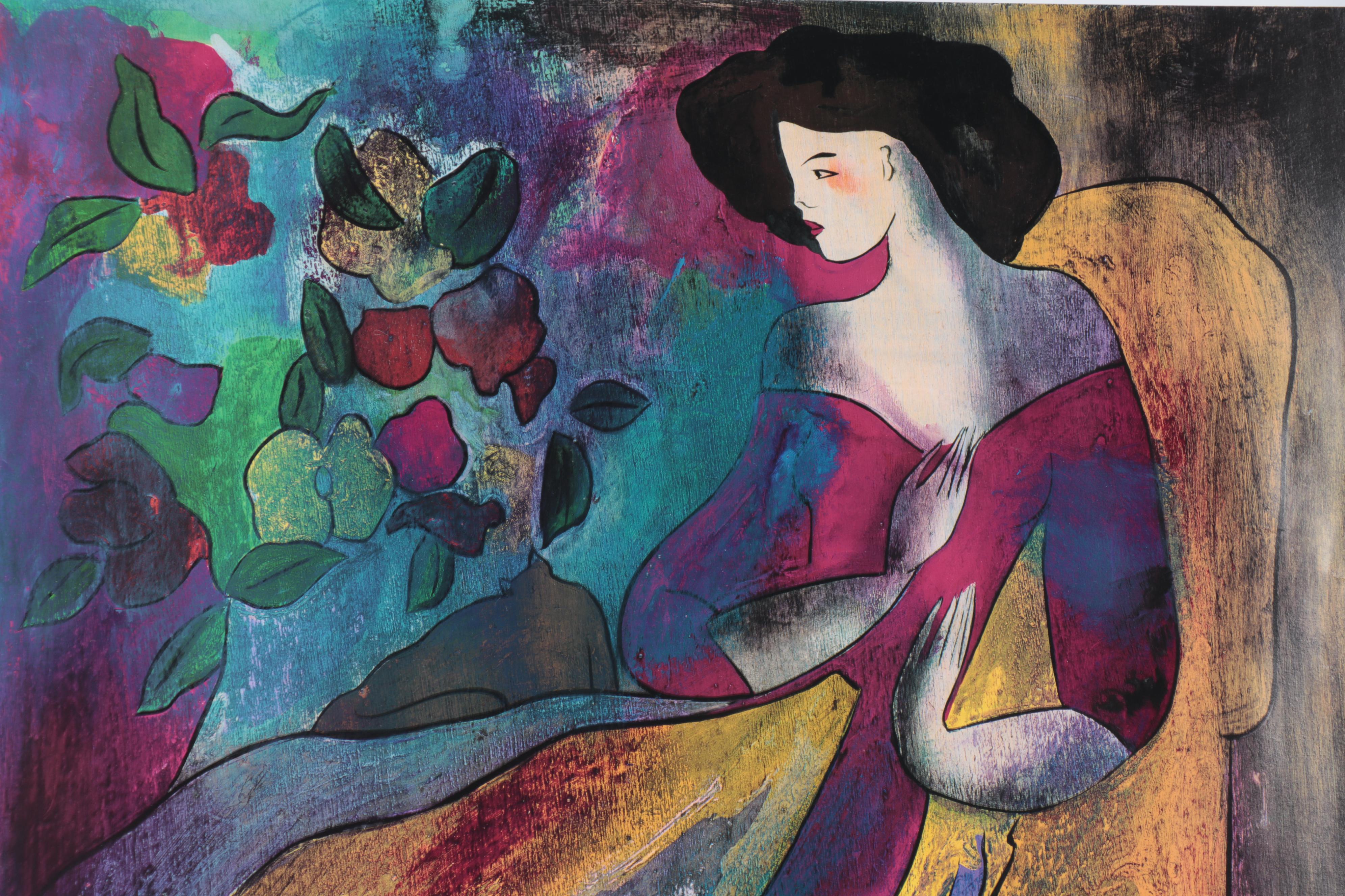 Linda Le Kinff Seriolithograph "Annabella"