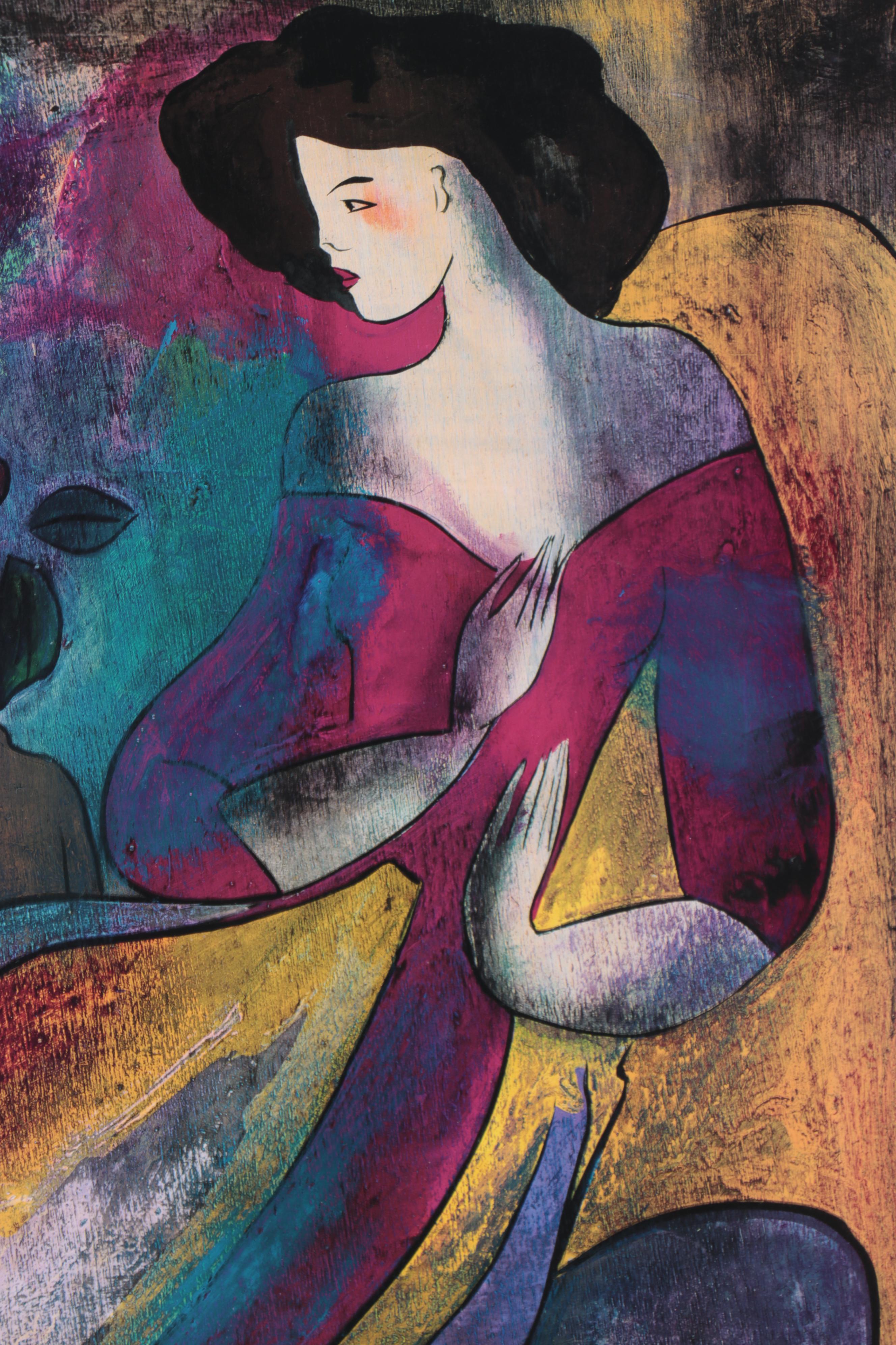 Linda Le Kinff Seriolithograph "Annabella"