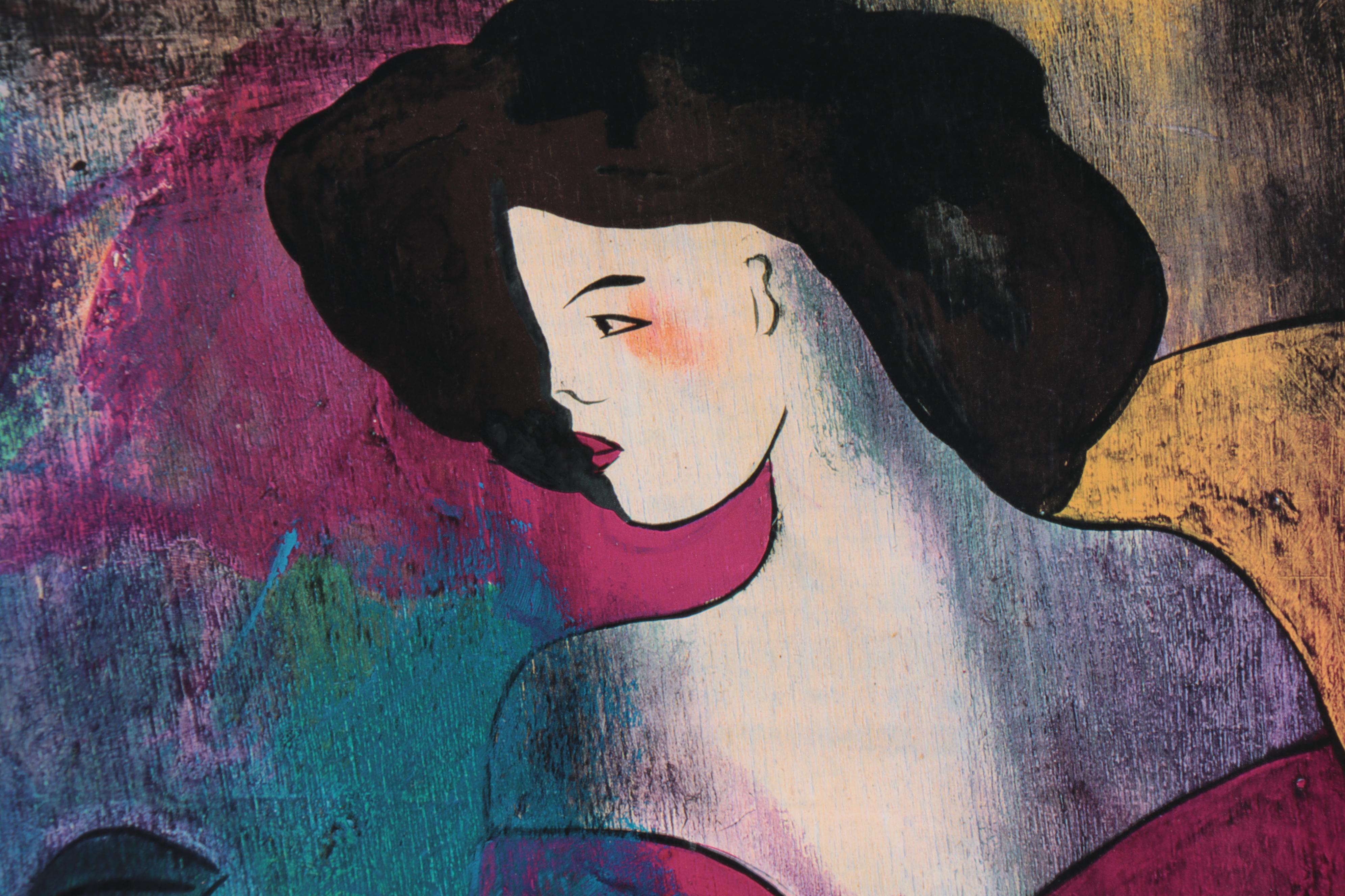 Linda Le Kinff Seriolithograph "Annabella"