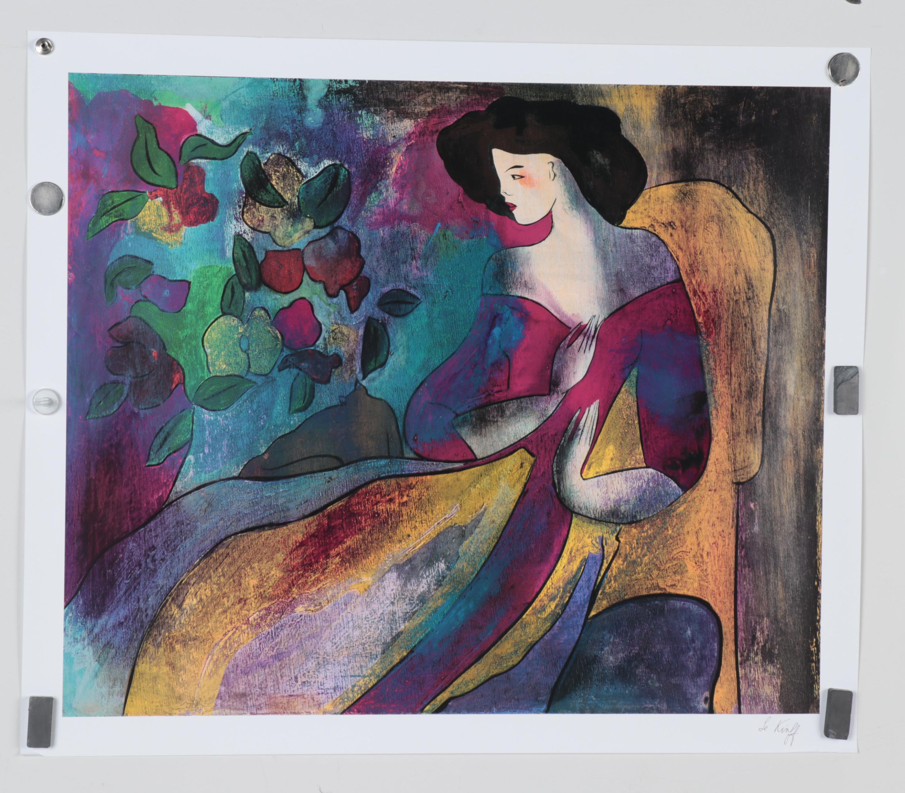 Linda Le Kinff Seriolithograph "Annabella"