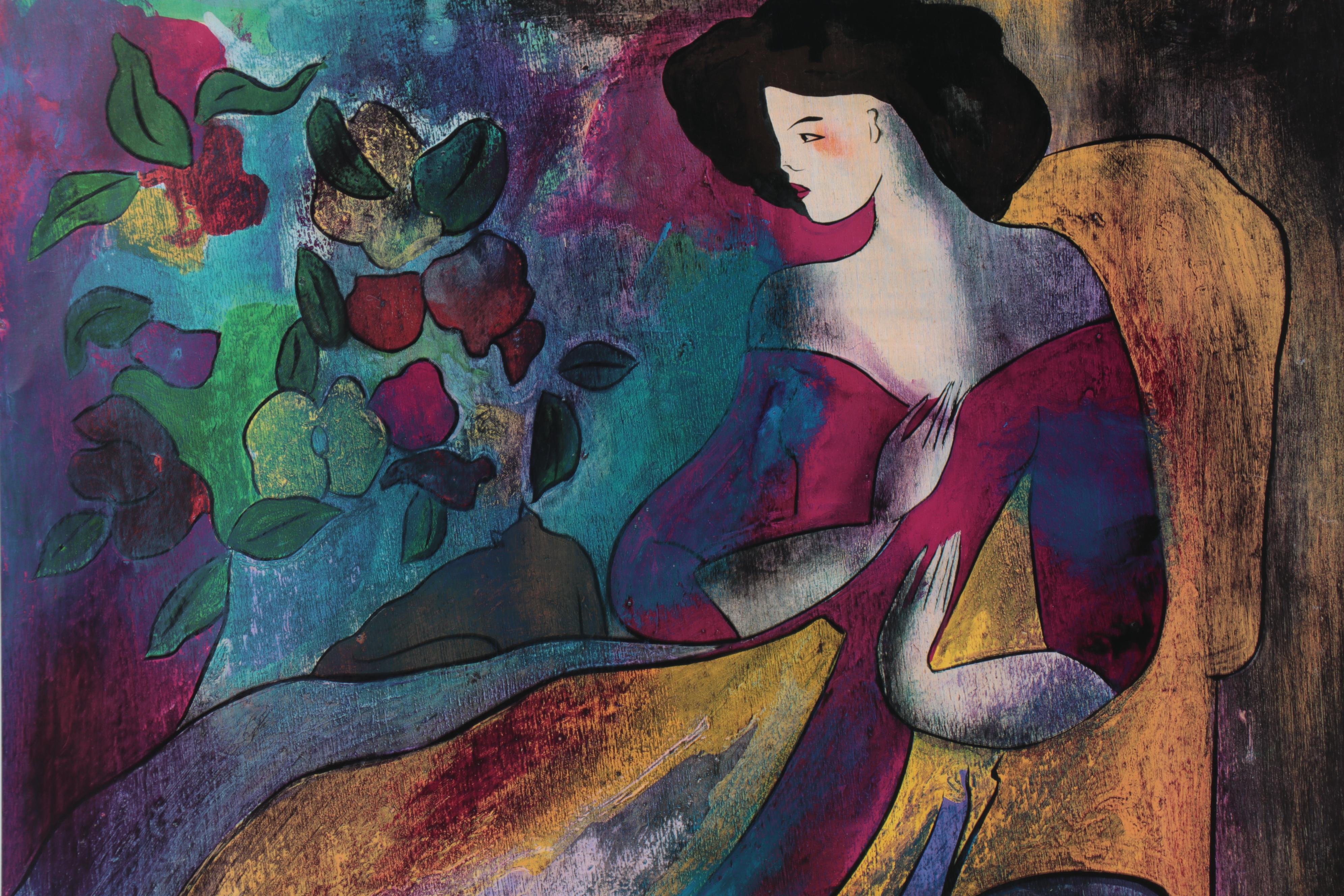 Linda Le Kinff Seriolithograph "Annabella"