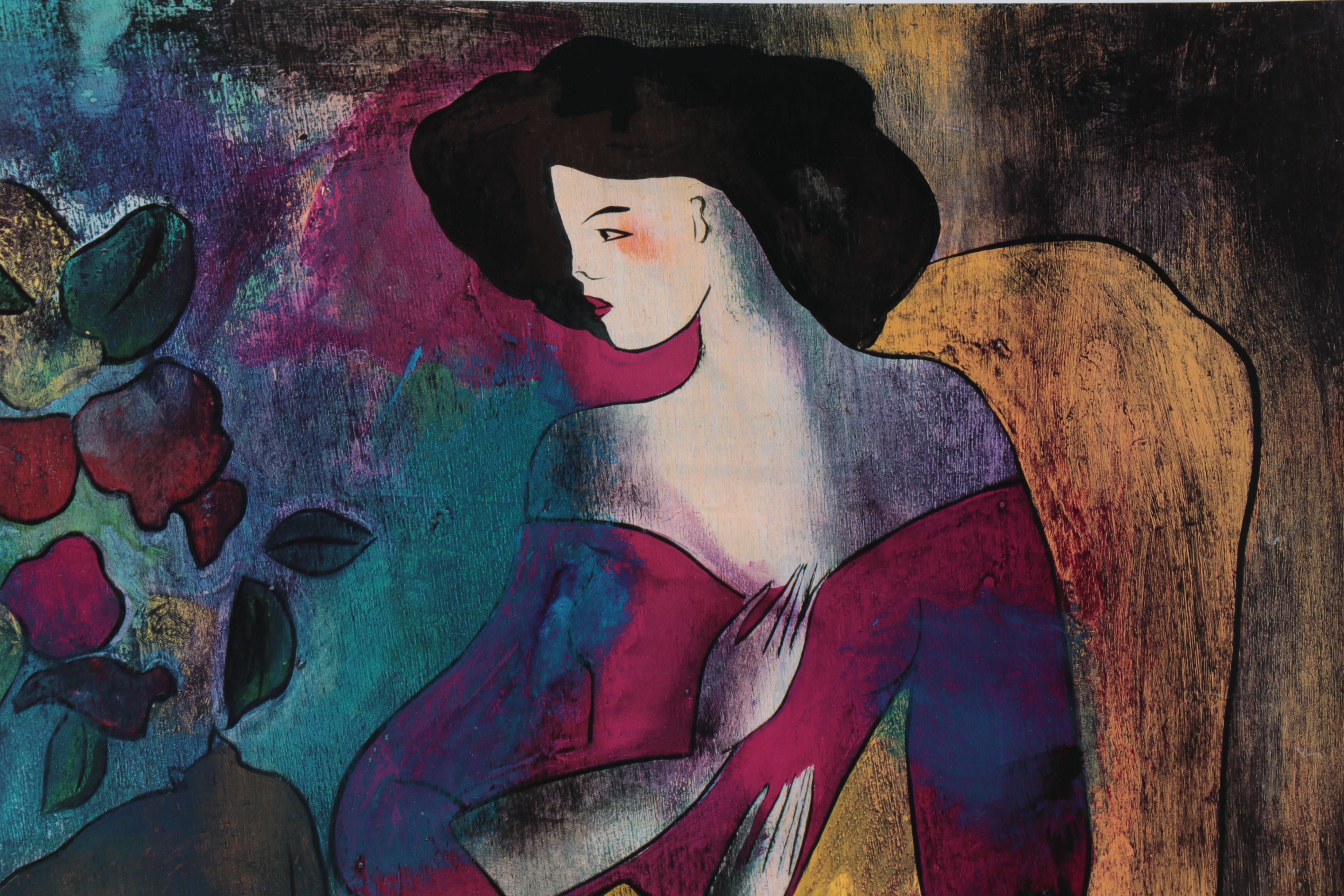 Linda Le Kinff Seriolithograph "Annabella"