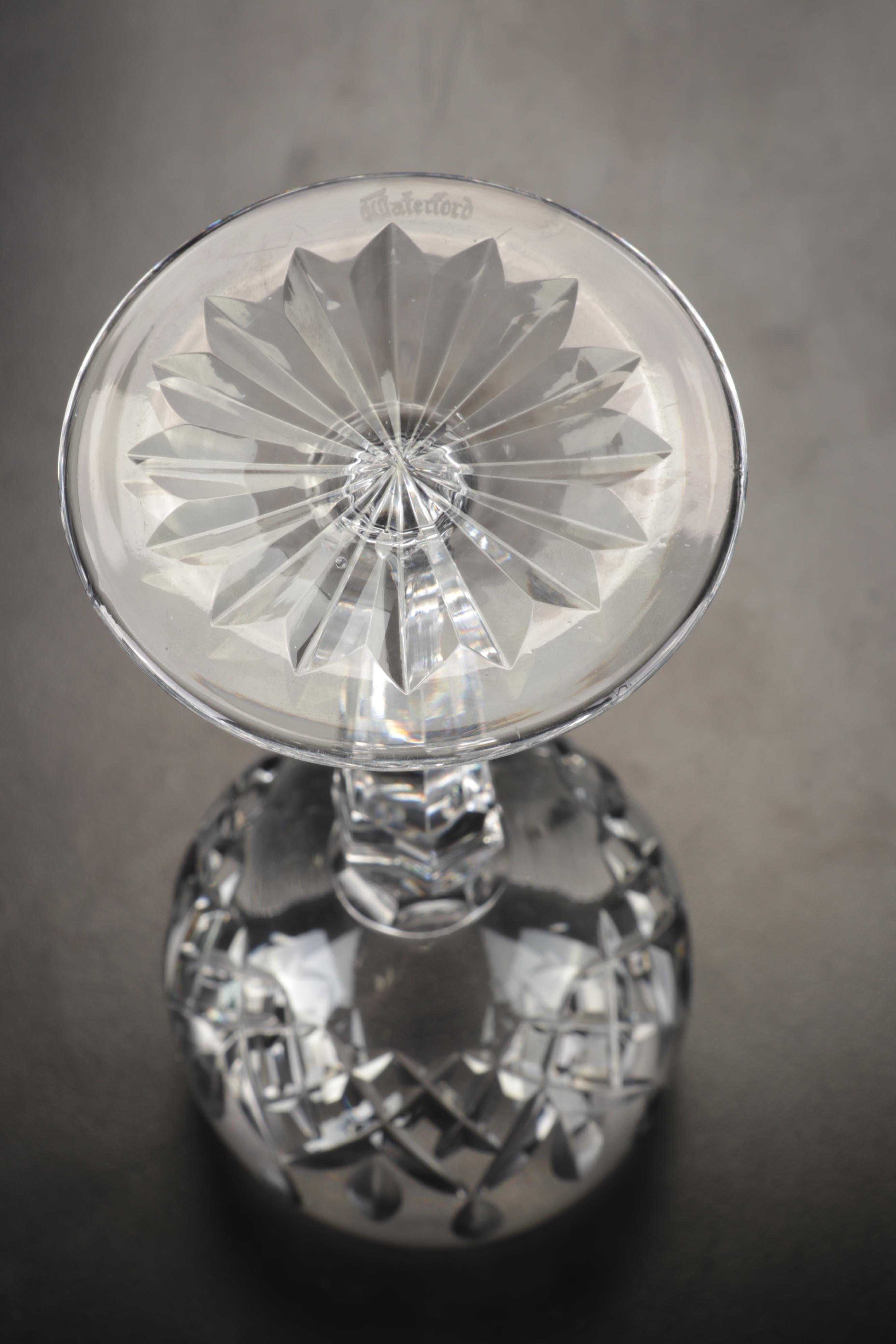 Waterford Crystal "Lismore" Balloon Wine Glasses