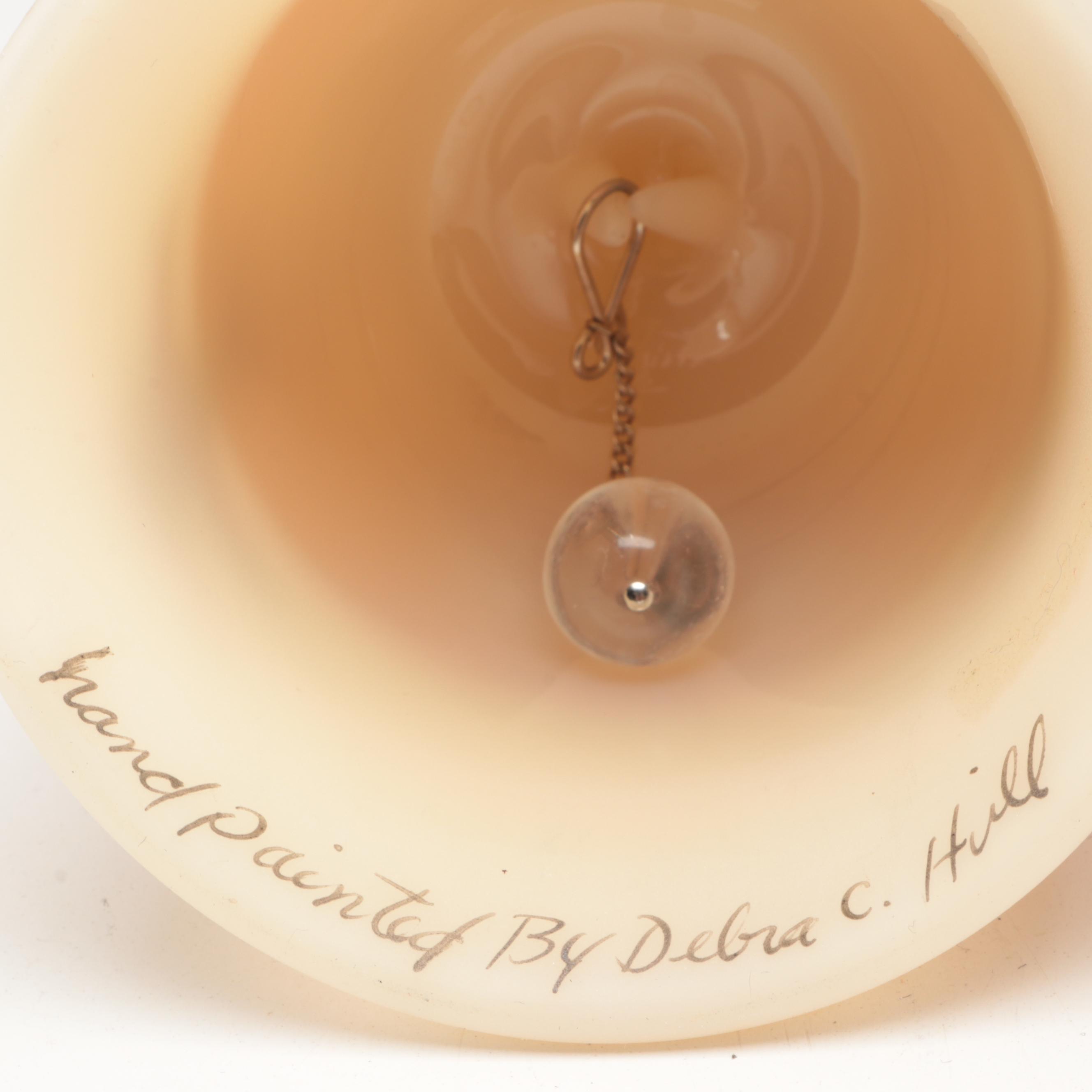 Fenton Hand-Painted and Other Glass Bells