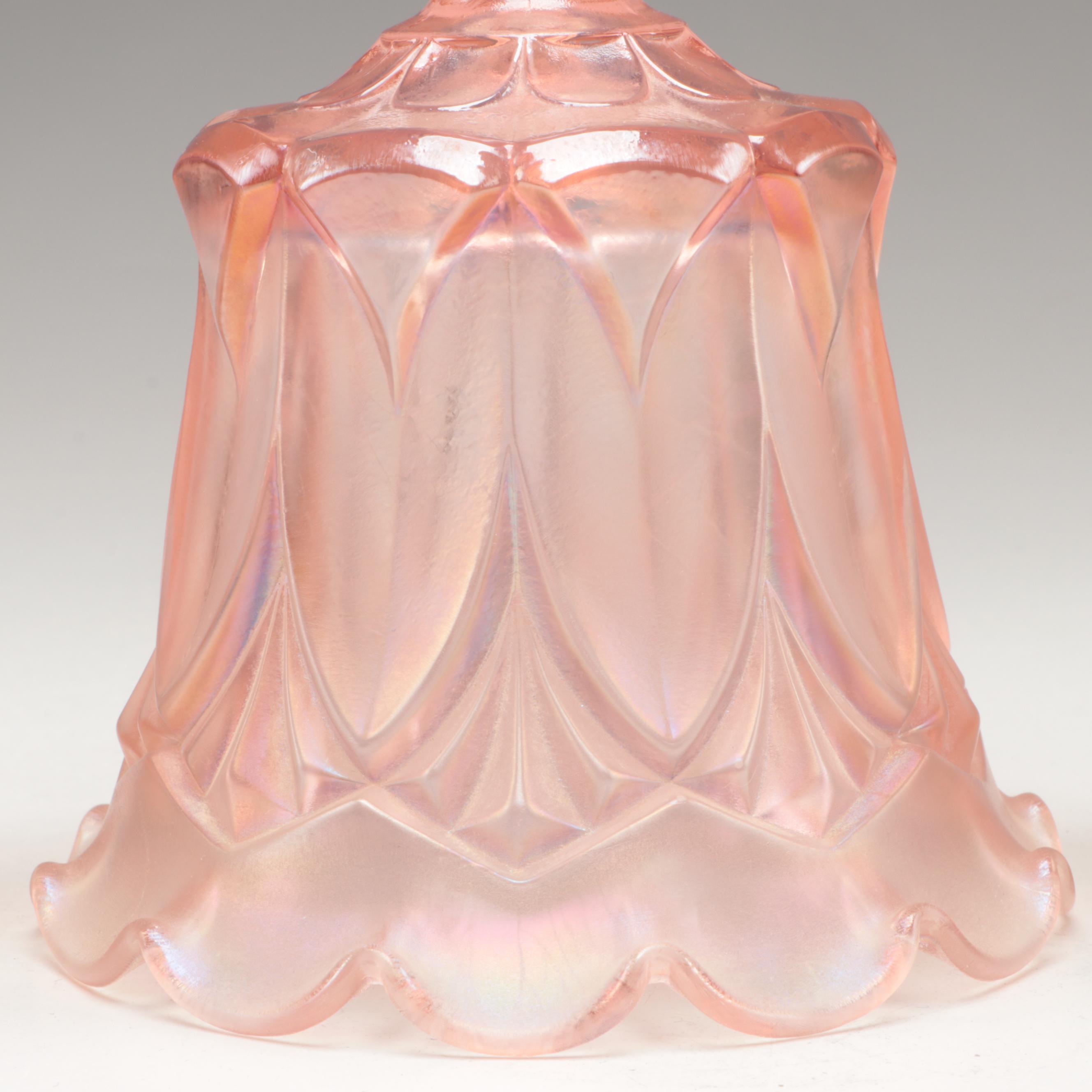 Fenton Hand-Painted and Other Glass Bells