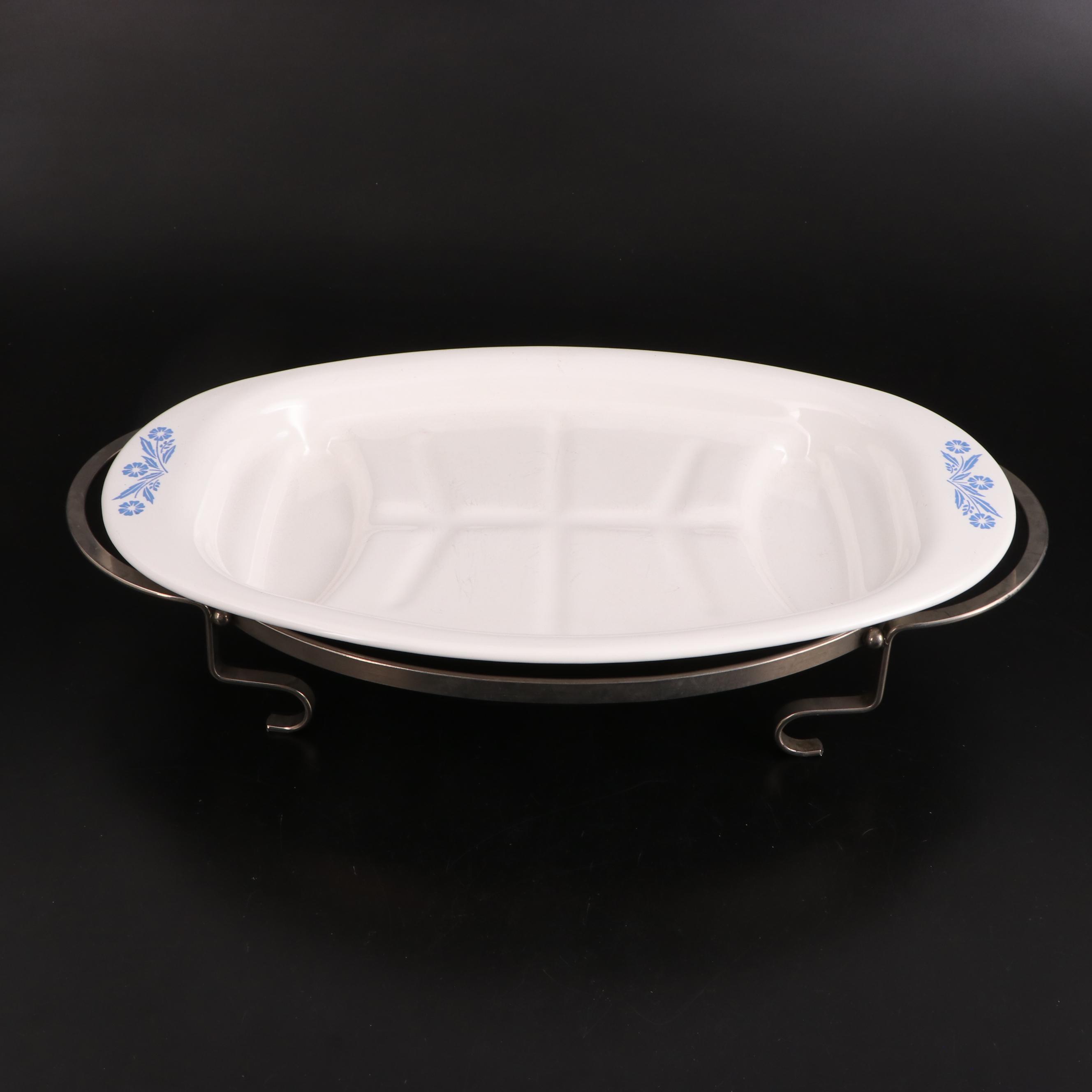 Corning "Cornflower Blue" Casserole and Baking Dishes with Lids and More