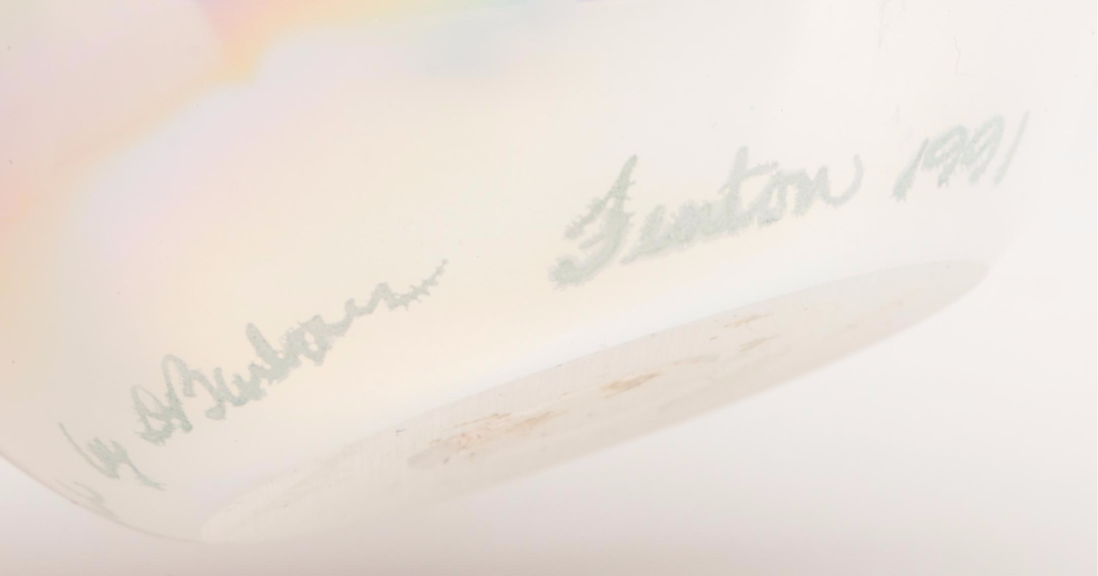 Fenton Hand-Painted Glass Figurines