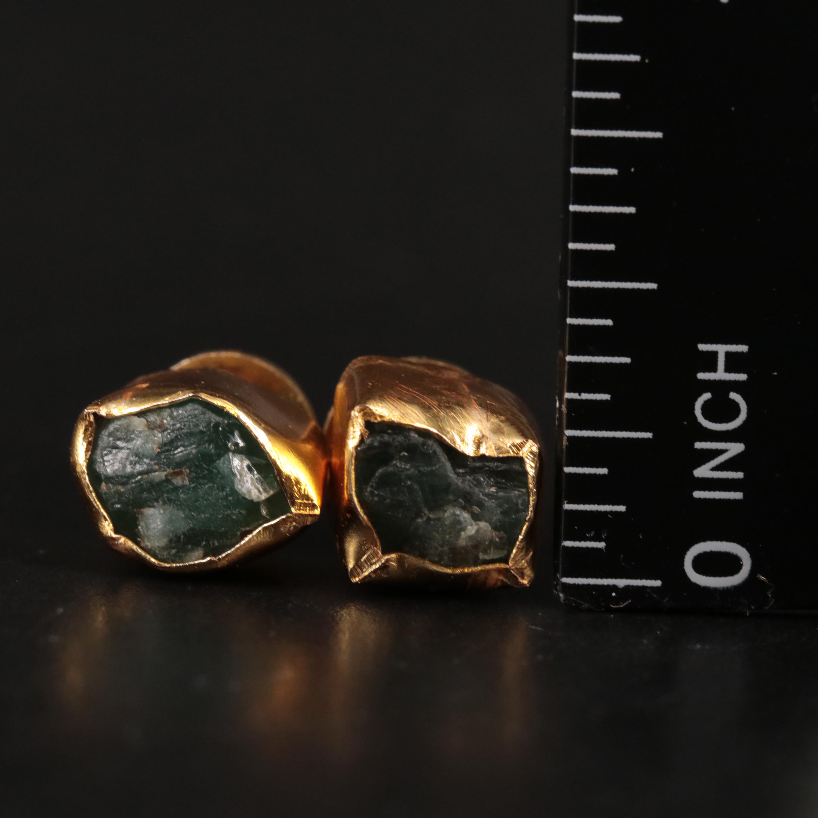 Gemstone Stud Earrings