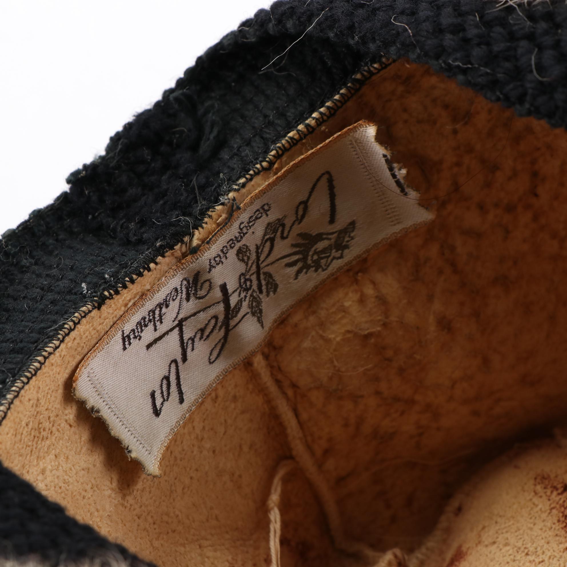 Lord & Taylor Tip-Dyed Shearling Hat with Box