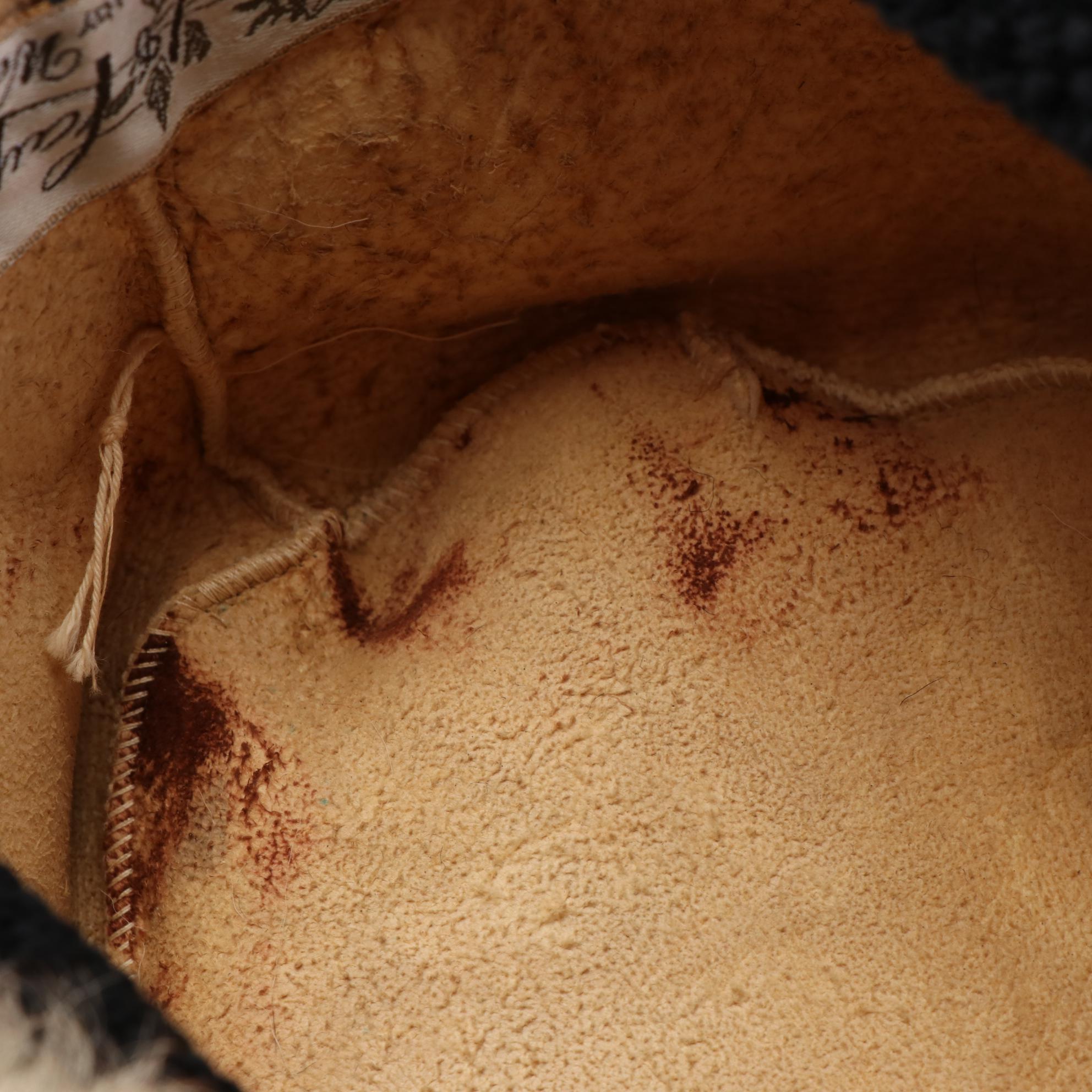 Lord & Taylor Tip-Dyed Shearling Hat with Box